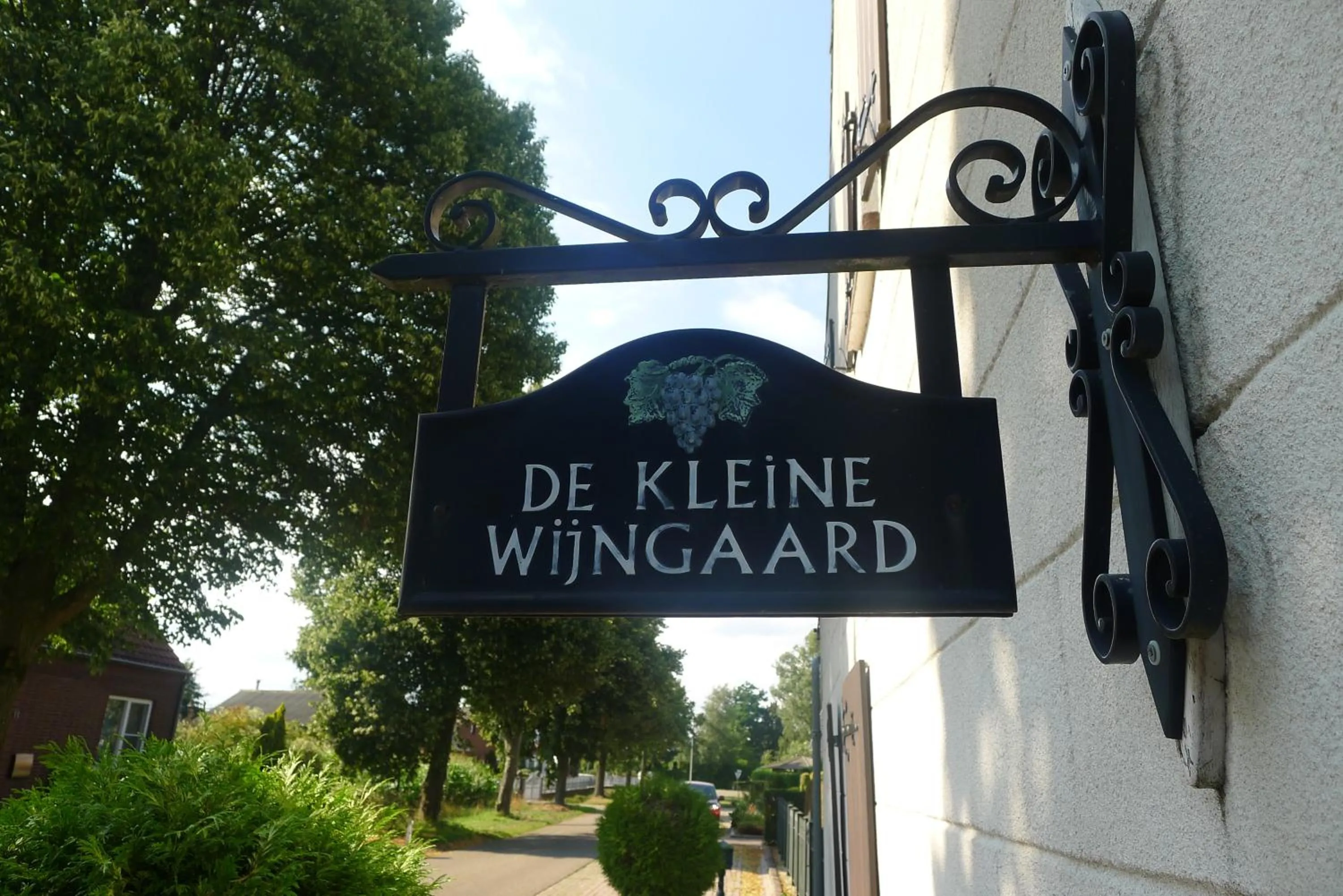 Facade/entrance in B&B De Kleine Wijngaard
