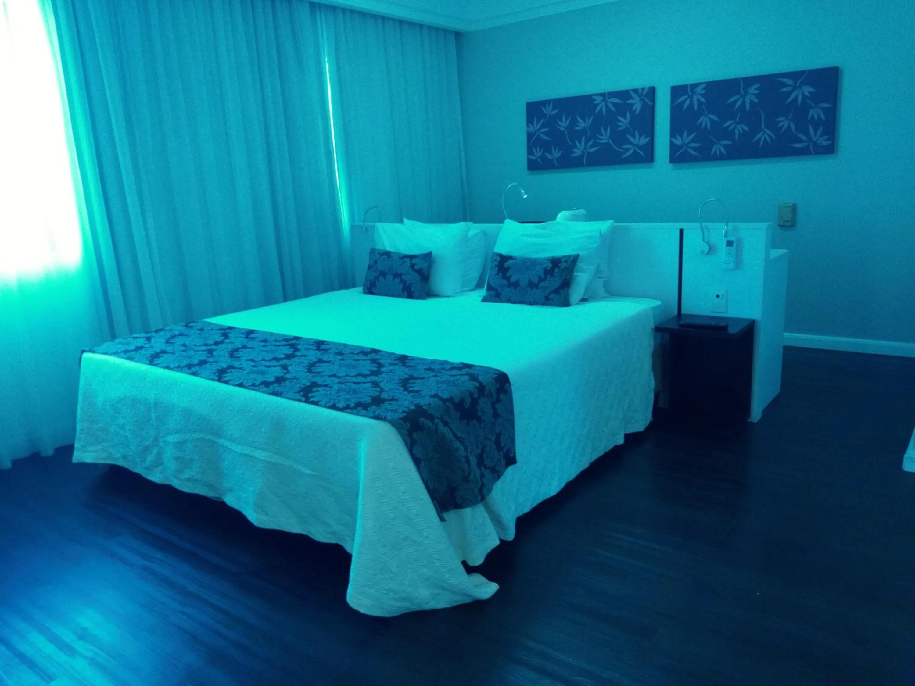 Bed in Moema Flat Luxo, Macuco