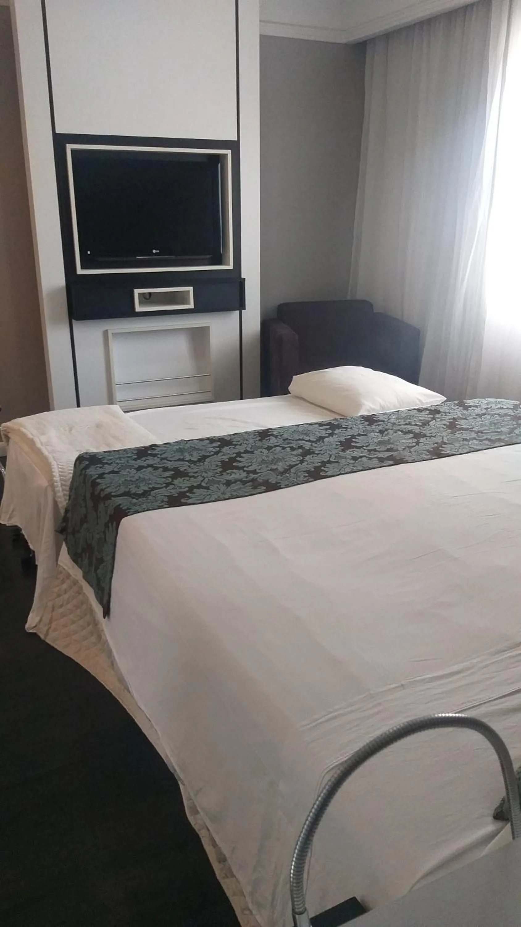 Bed in Moema Flat Luxo, Macuco