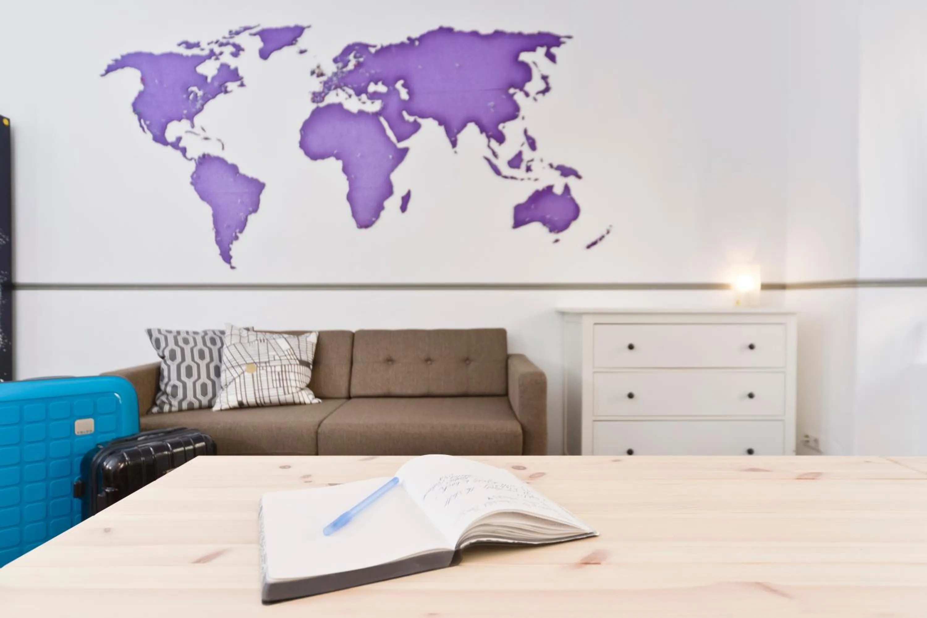 Lobby or reception, Bed in Old Town Hostel