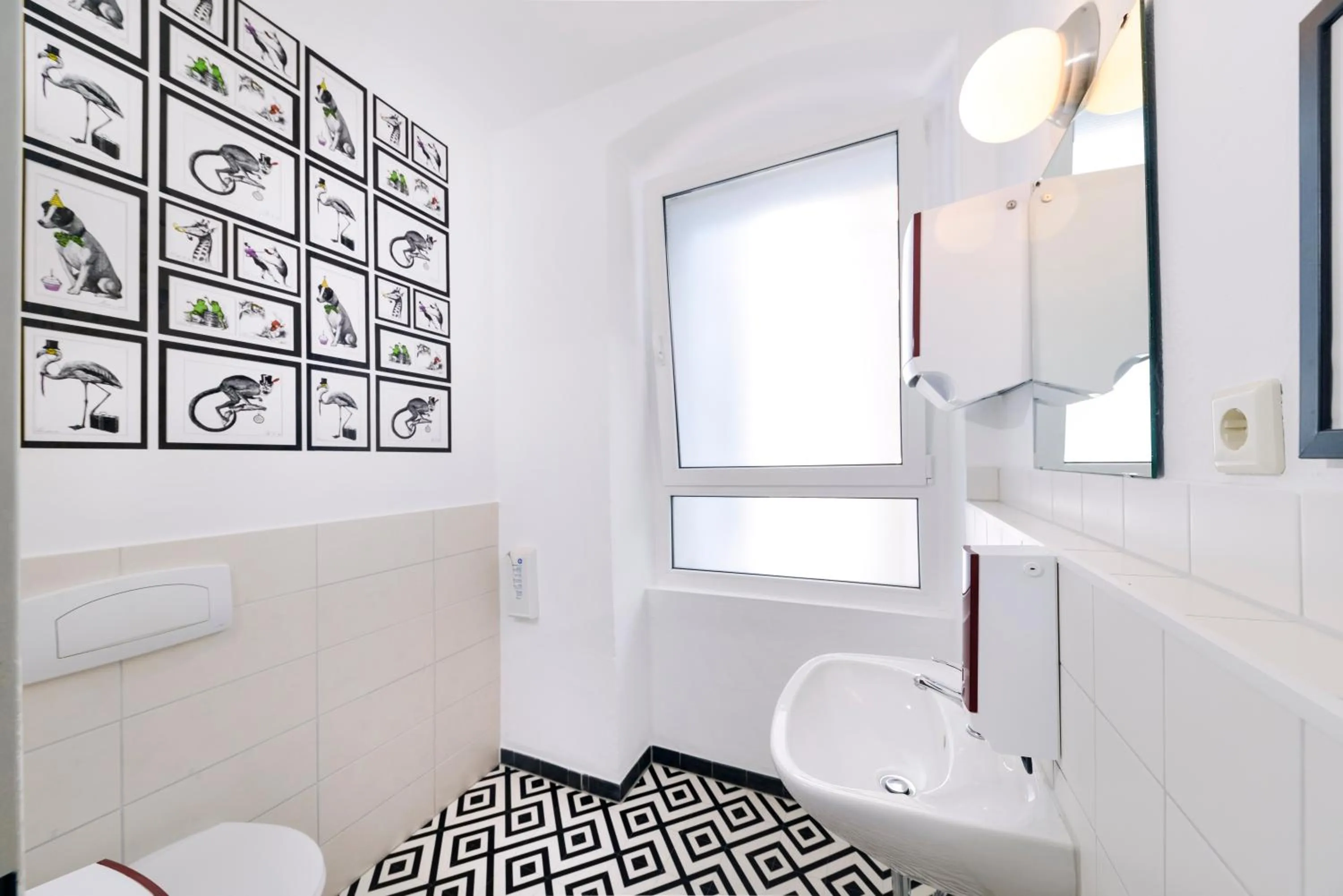 Bathroom in Old Town Hostel