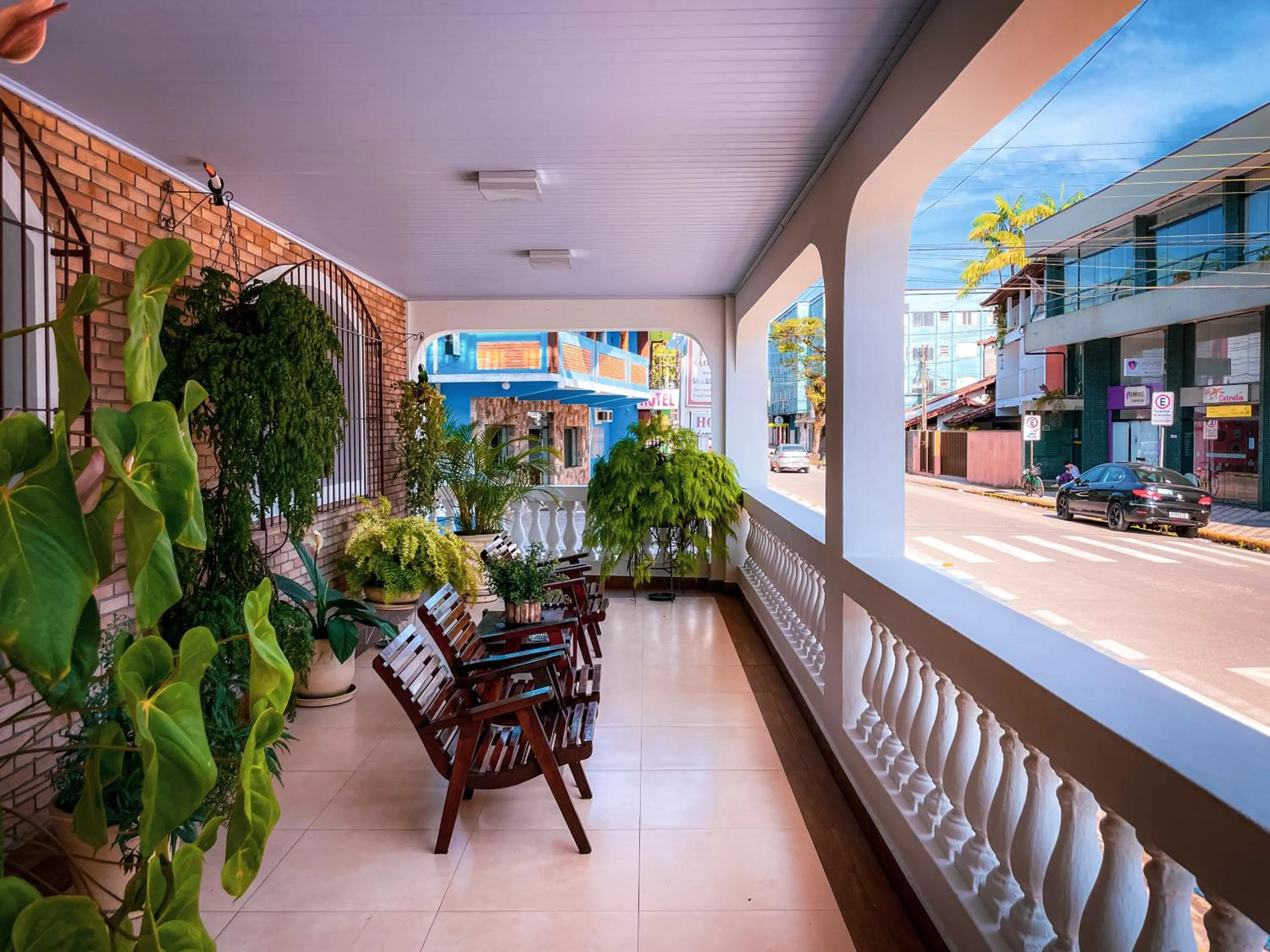 Balcony/Terrace in Hotel Parque Atlântico