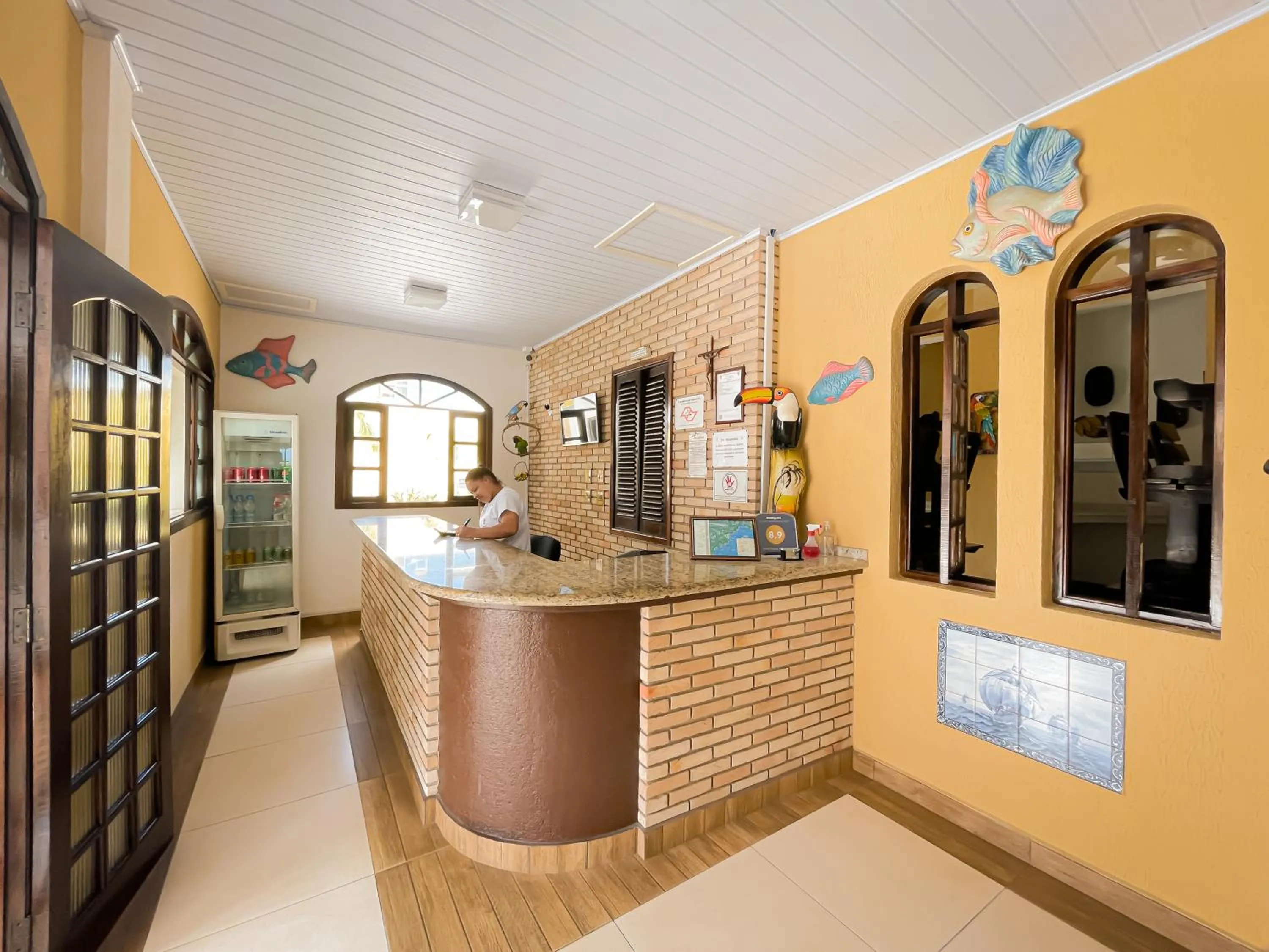 Lobby or reception in Hotel Parque Atlântico