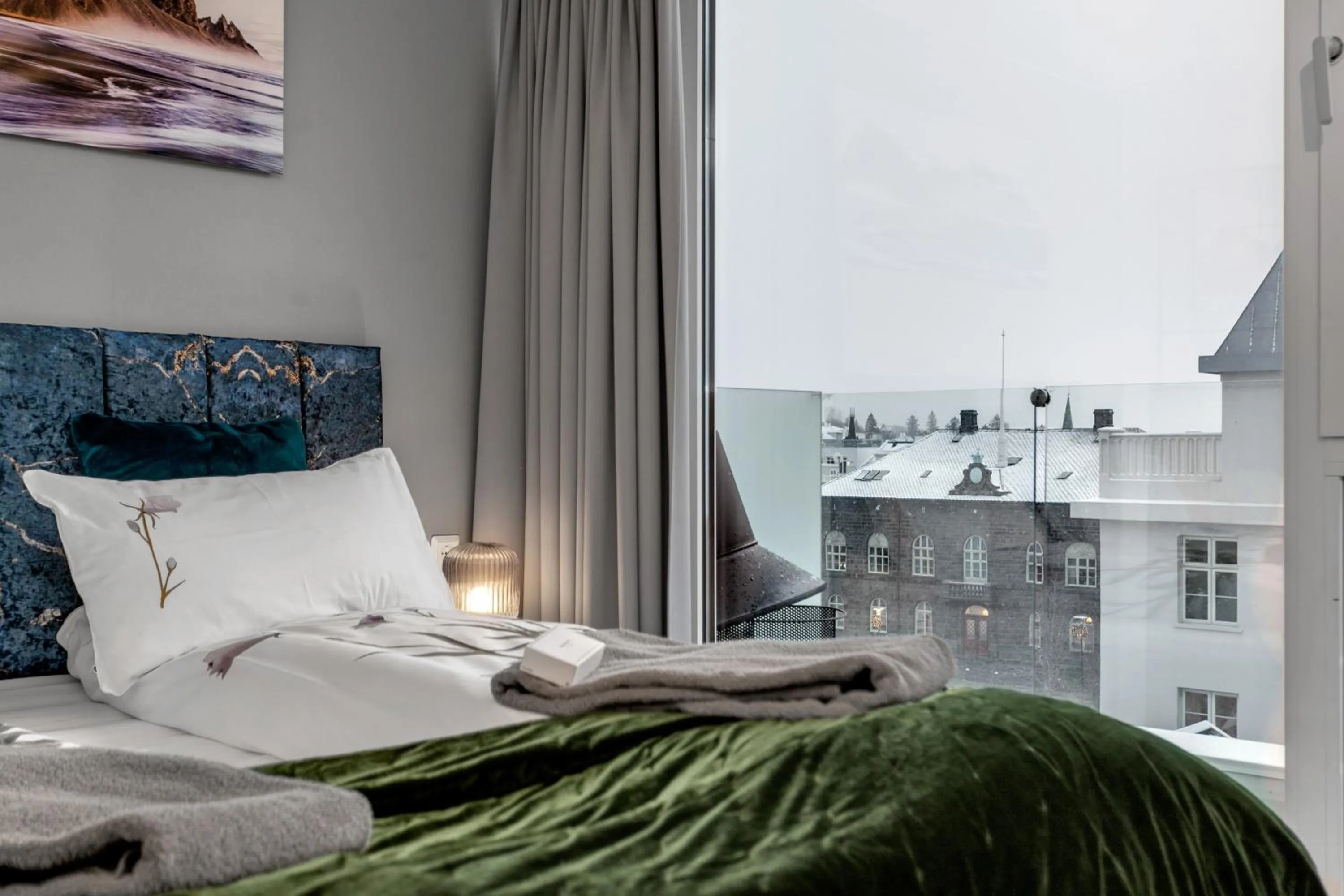 View (from property/room), Bed in City Center Hotel