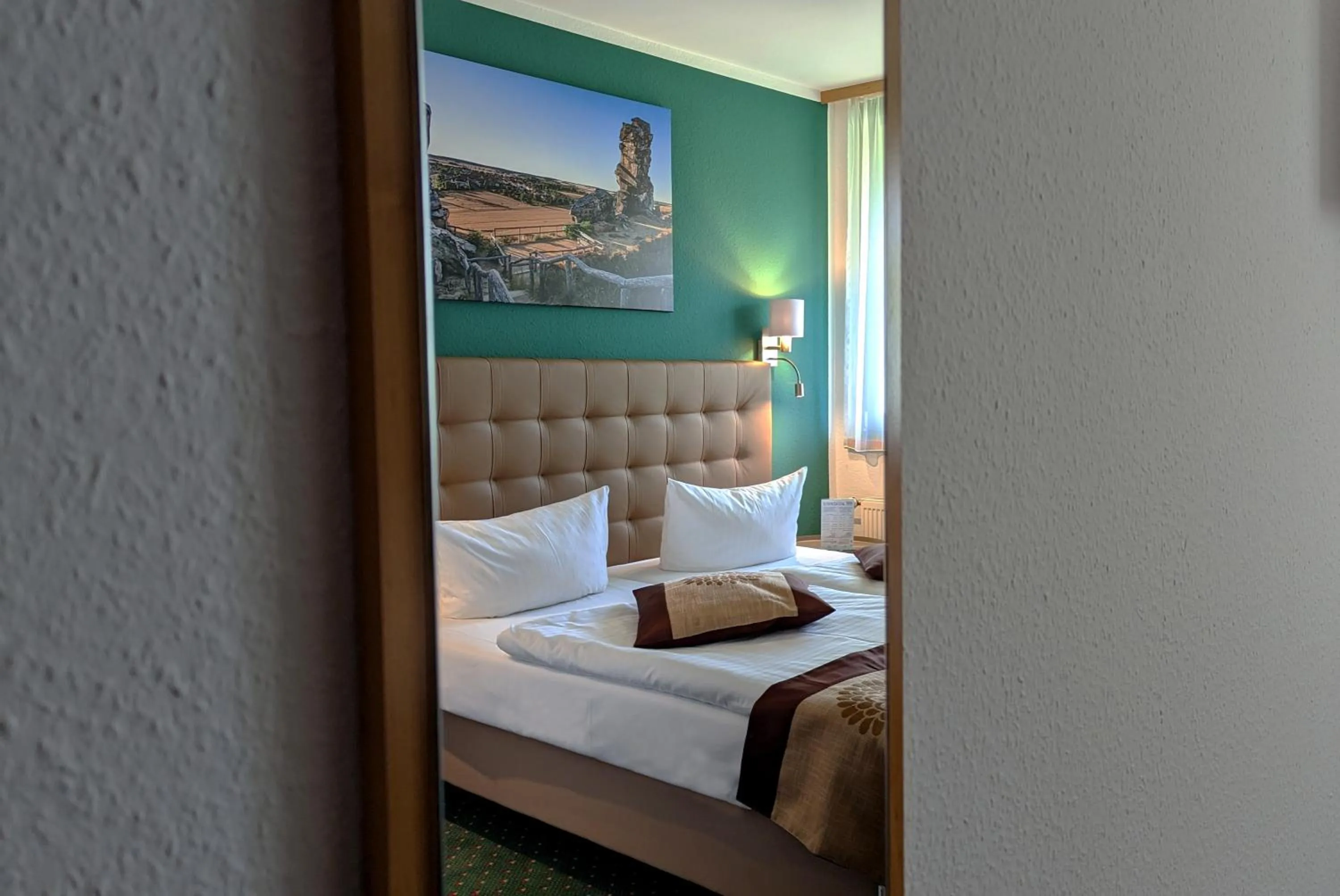 Staff, Bed in Acron-Hotel Quedlinburg