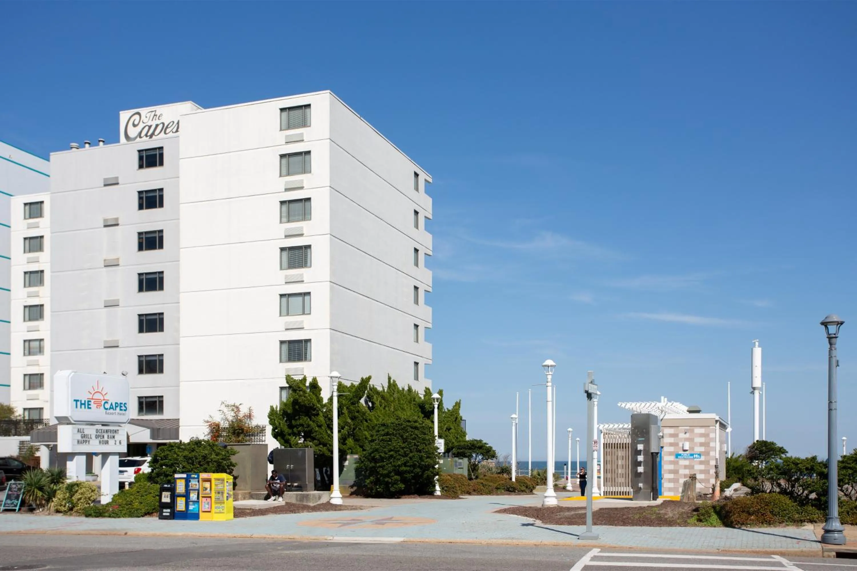 Street view in Capes Hotel