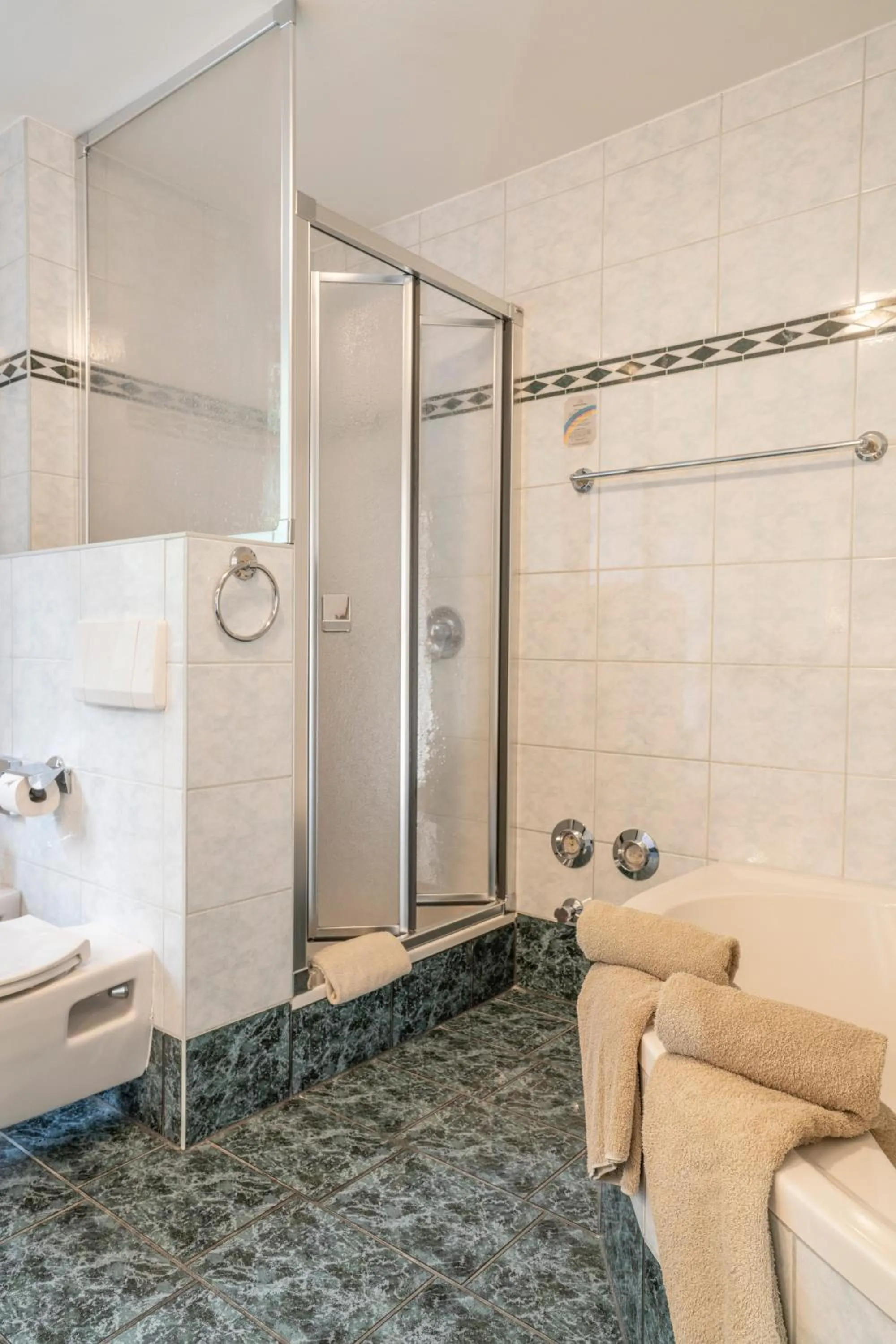 Shower in Ringhotel Villa Margarete