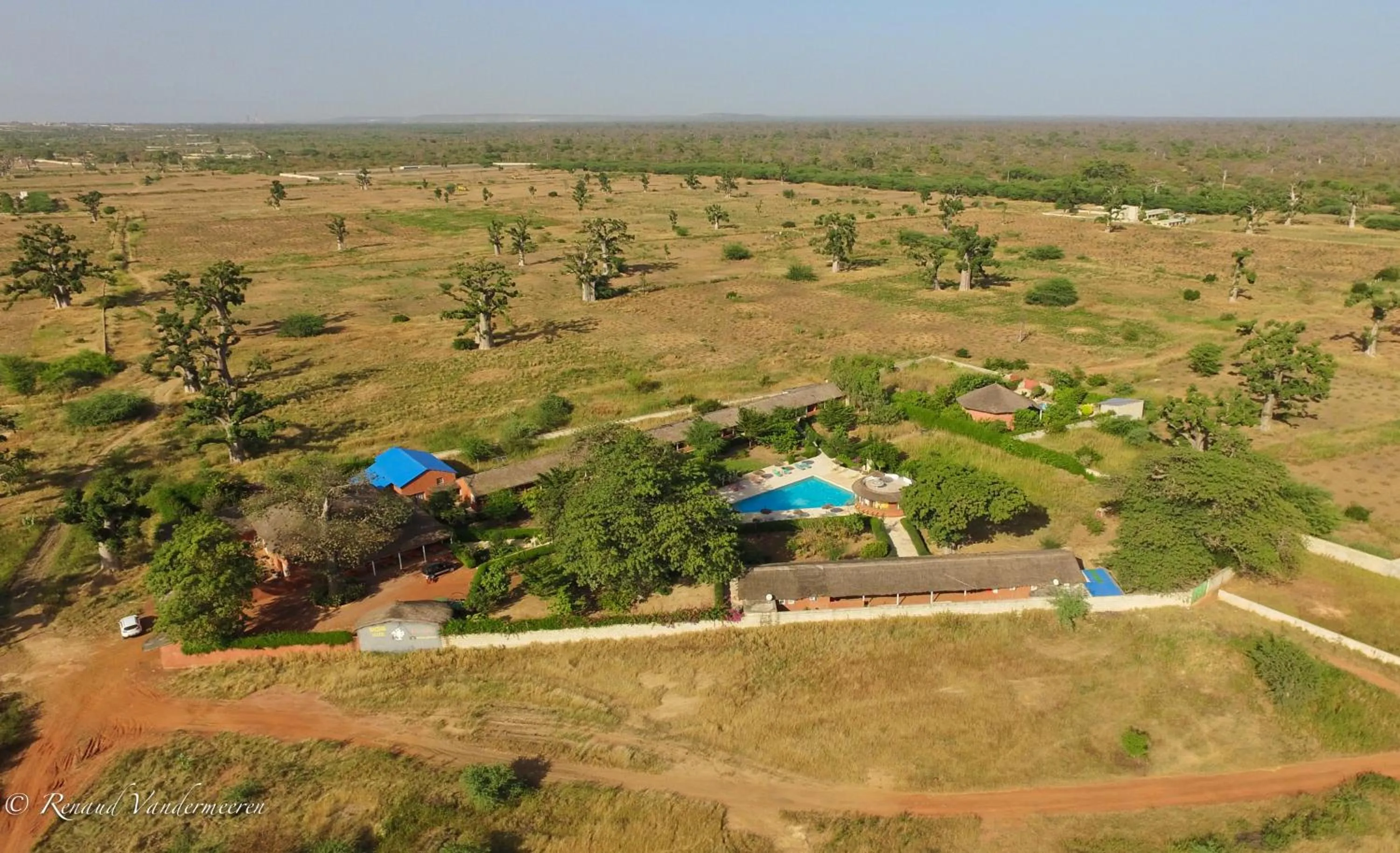 Bird's eye view in Baobab Soleil