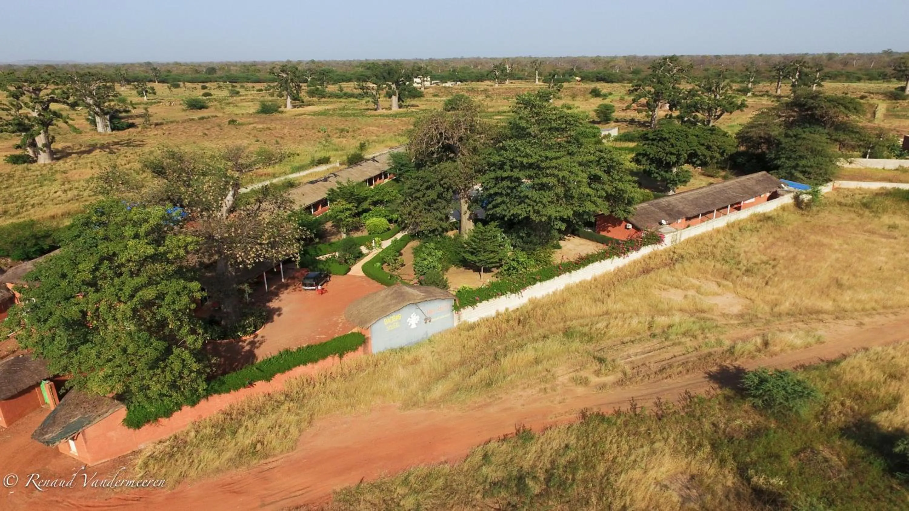 Bird's eye view in Baobab Soleil