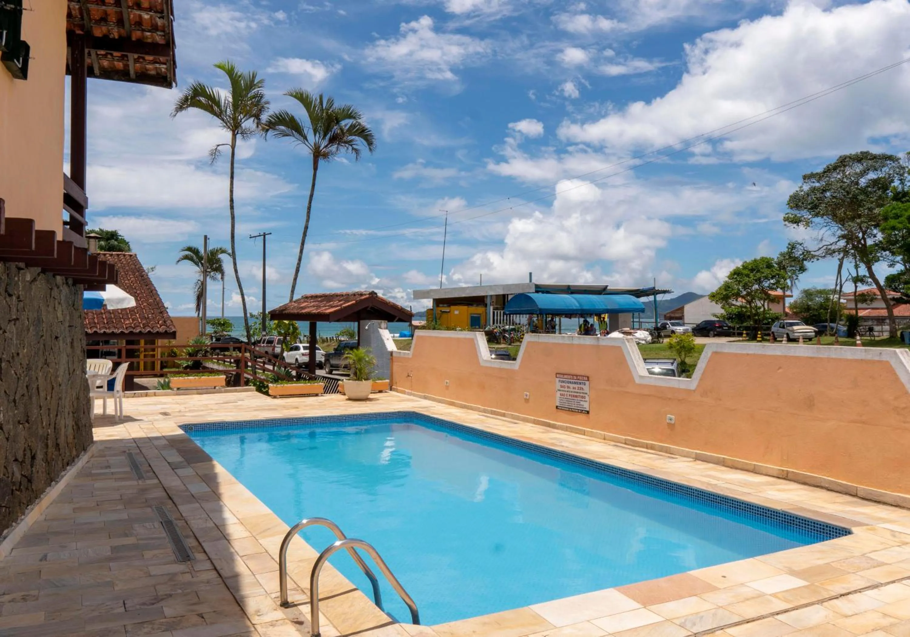 Pool view in Hotel Pousada do Sol