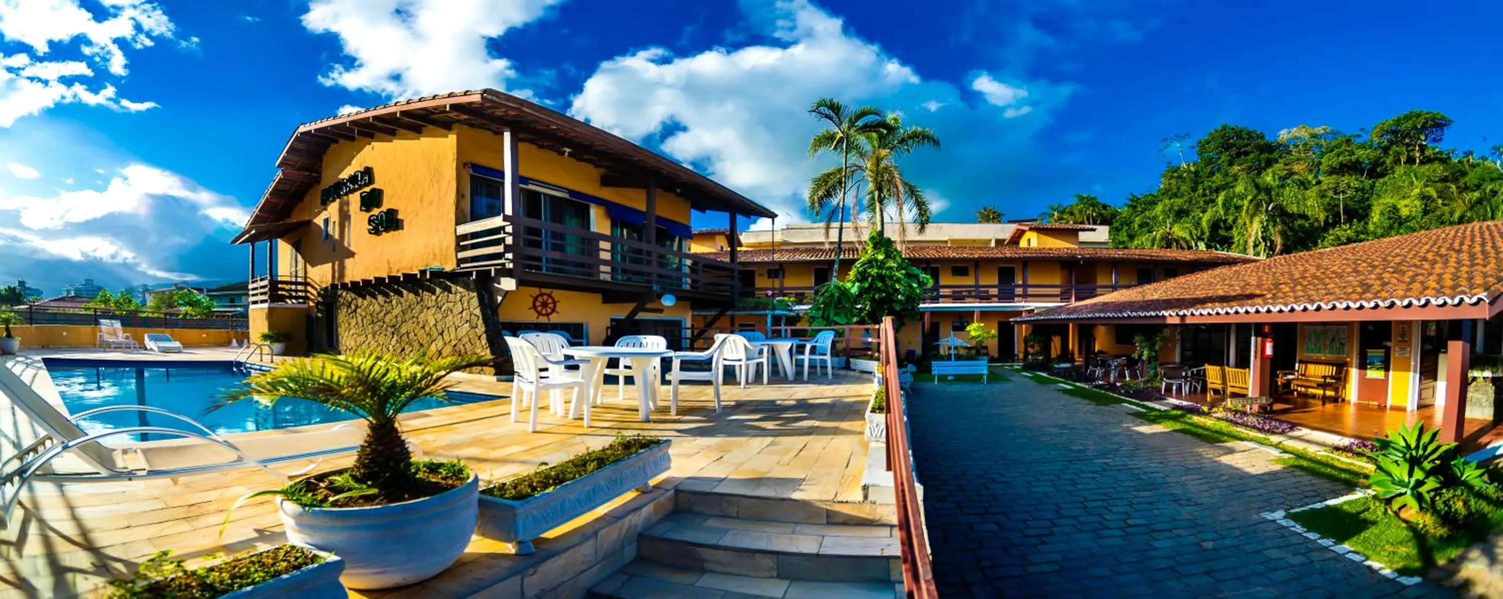 Balcony/Terrace in Hotel Pousada do Sol