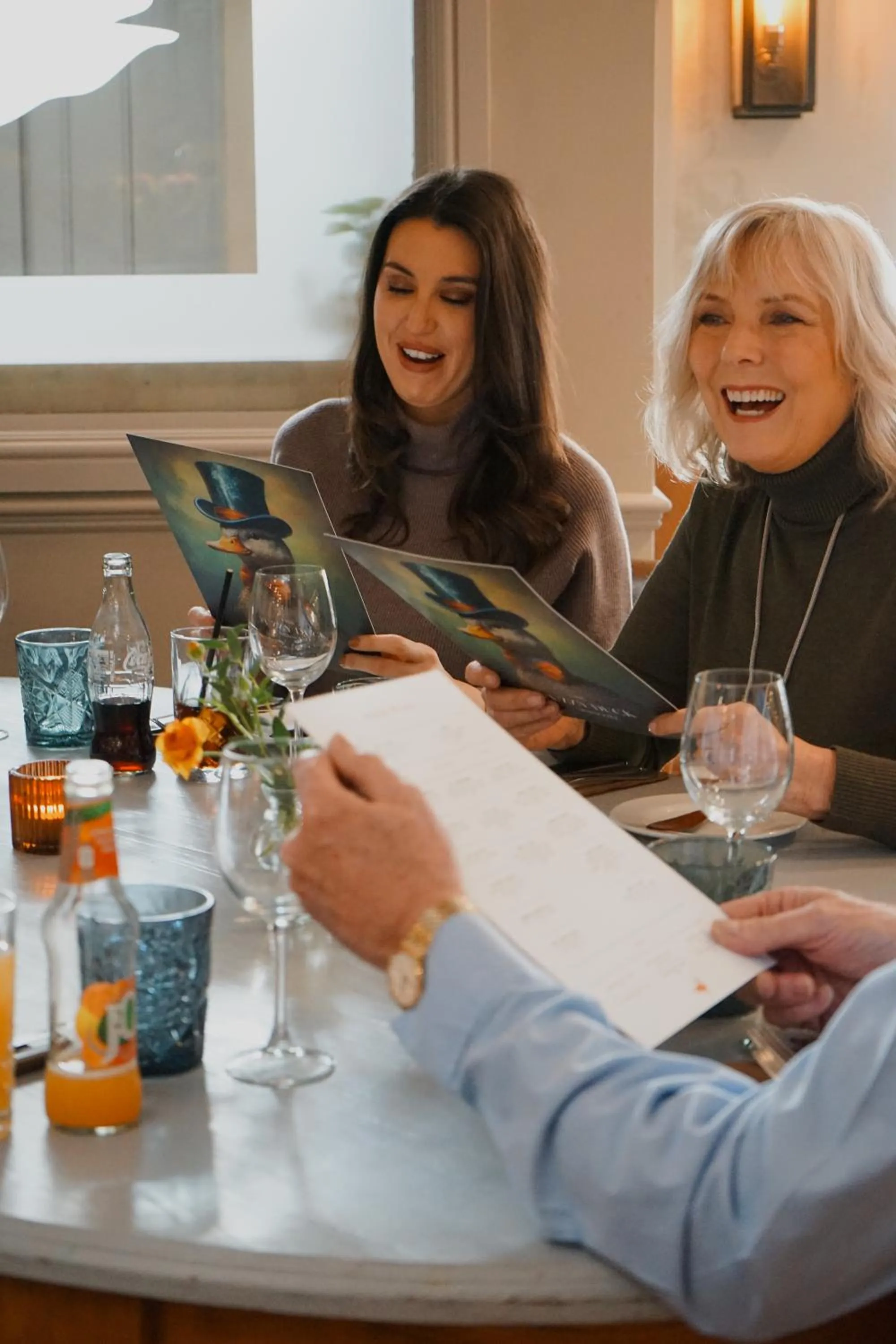 People in The Fuzzy Duck