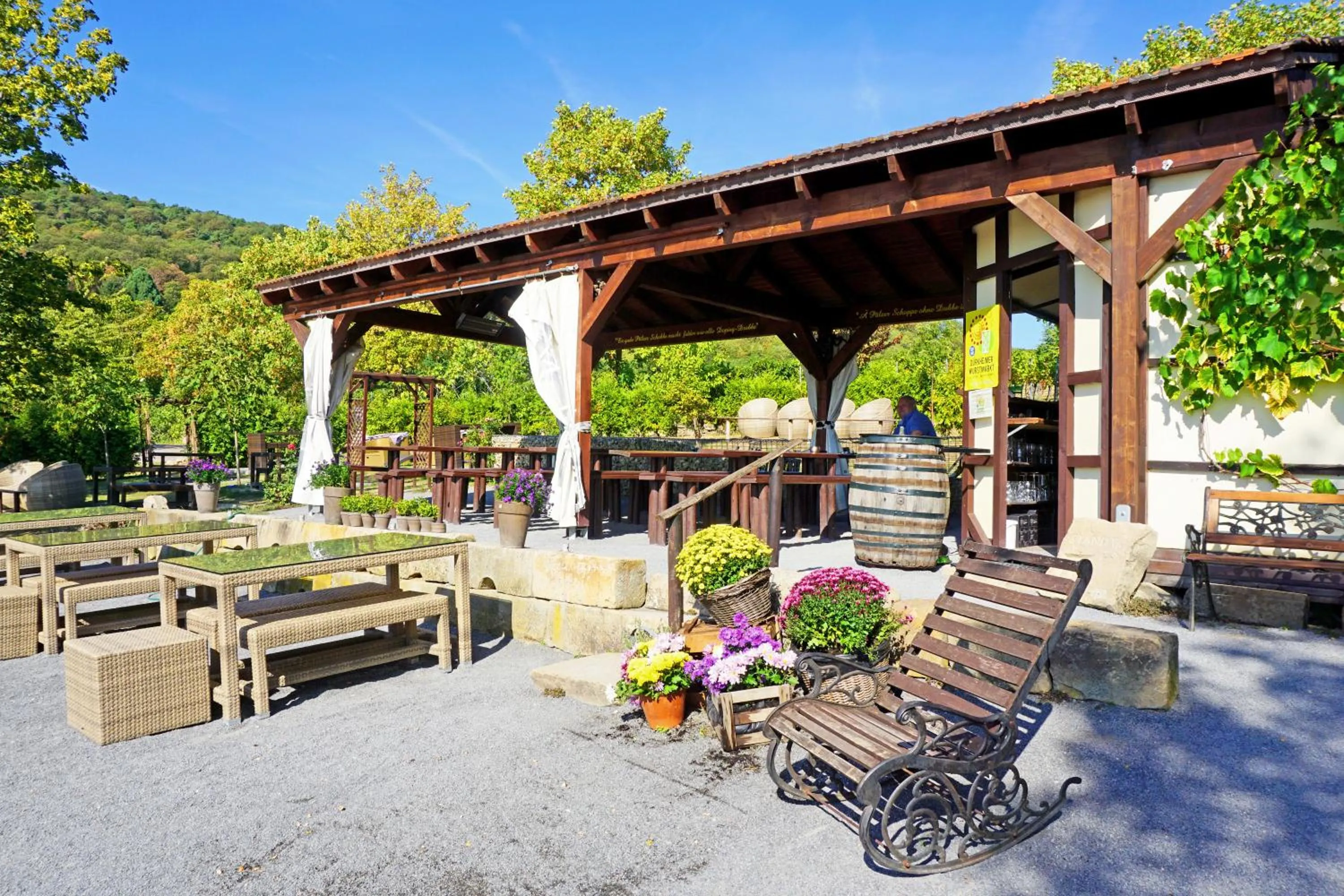BBQ facilities in Hotel Annaberg