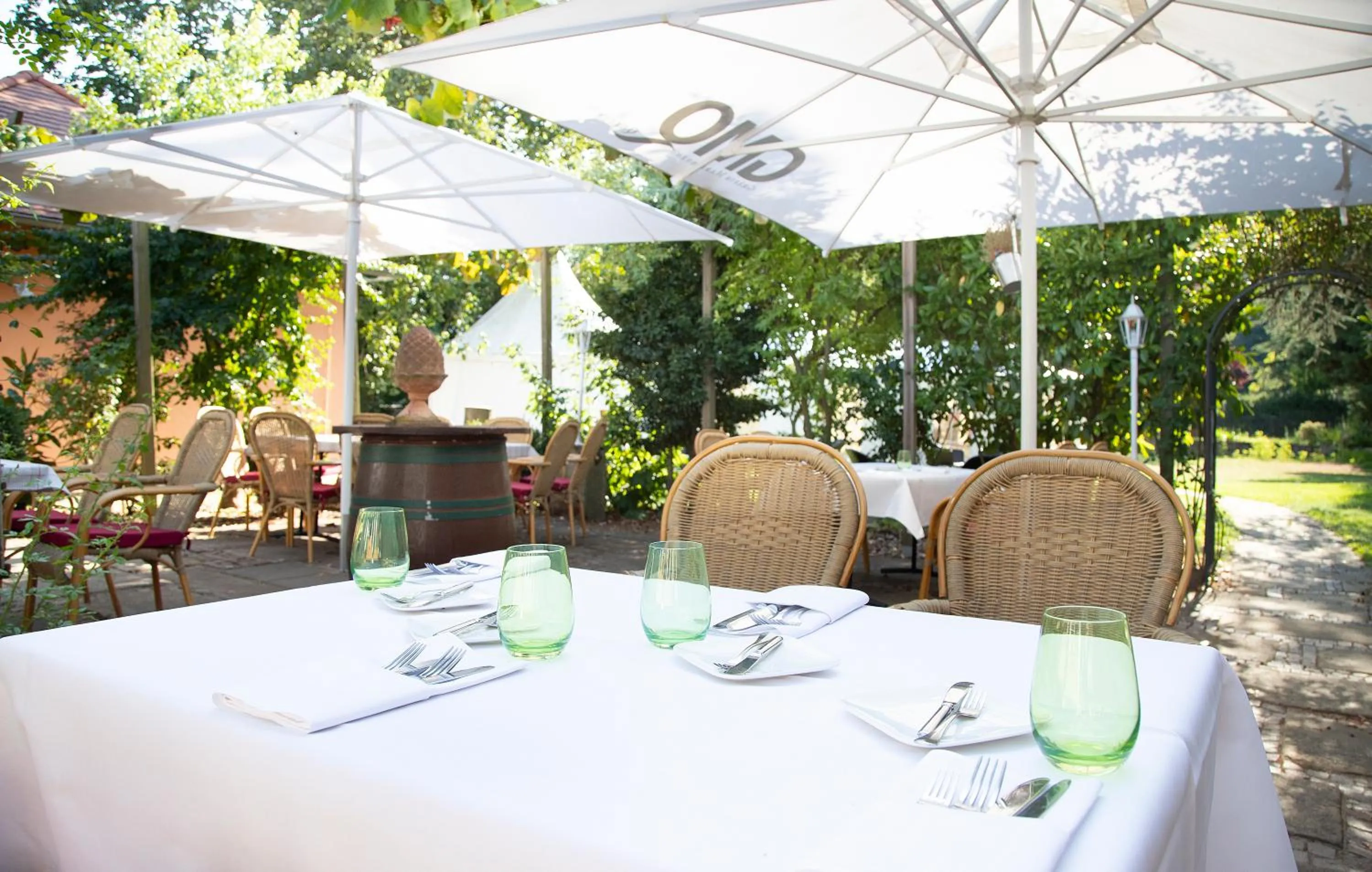 Patio in Hotel Annaberg