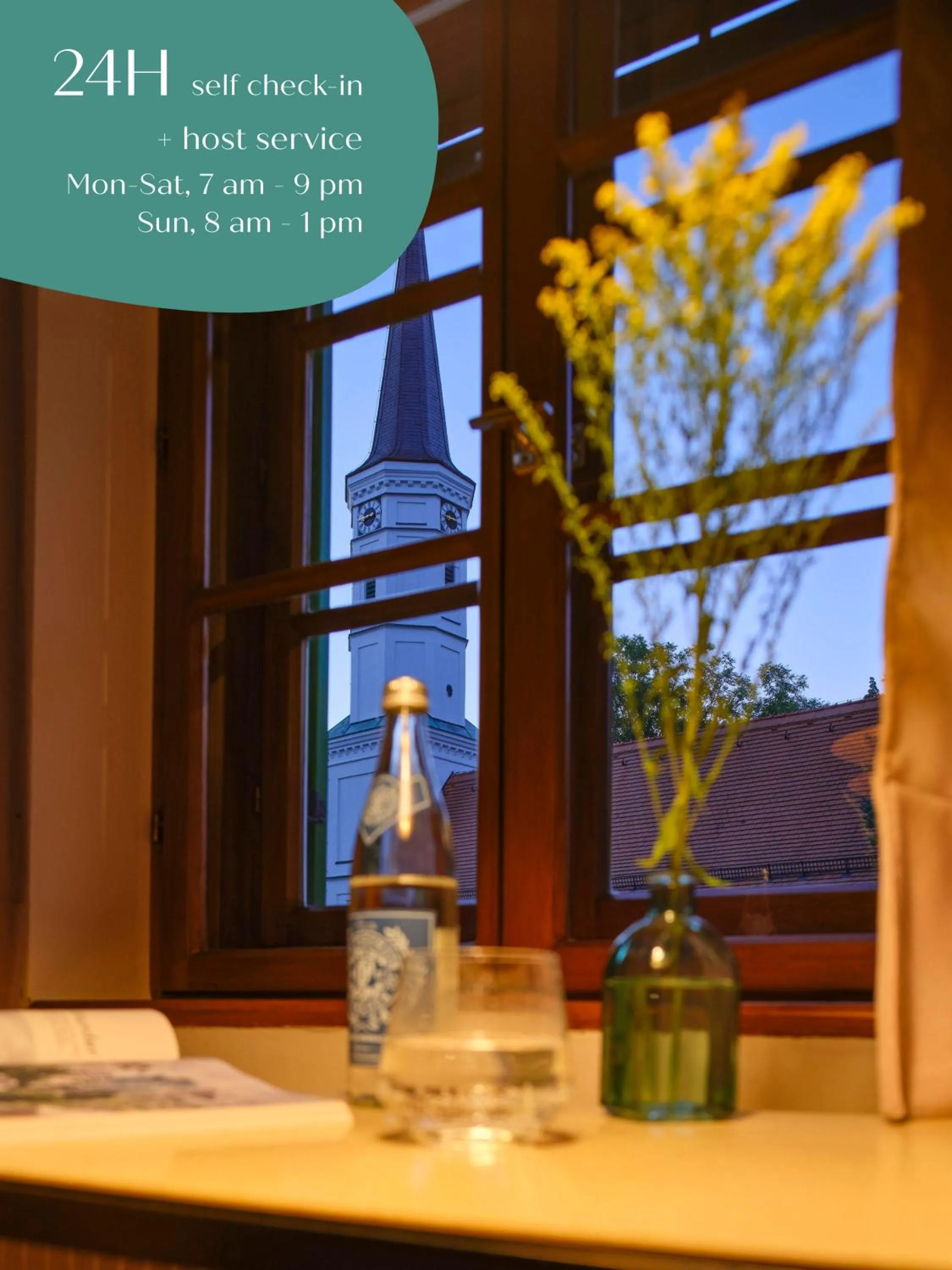 View (from property/room) in Classik Hotel Martinshof, Messe München