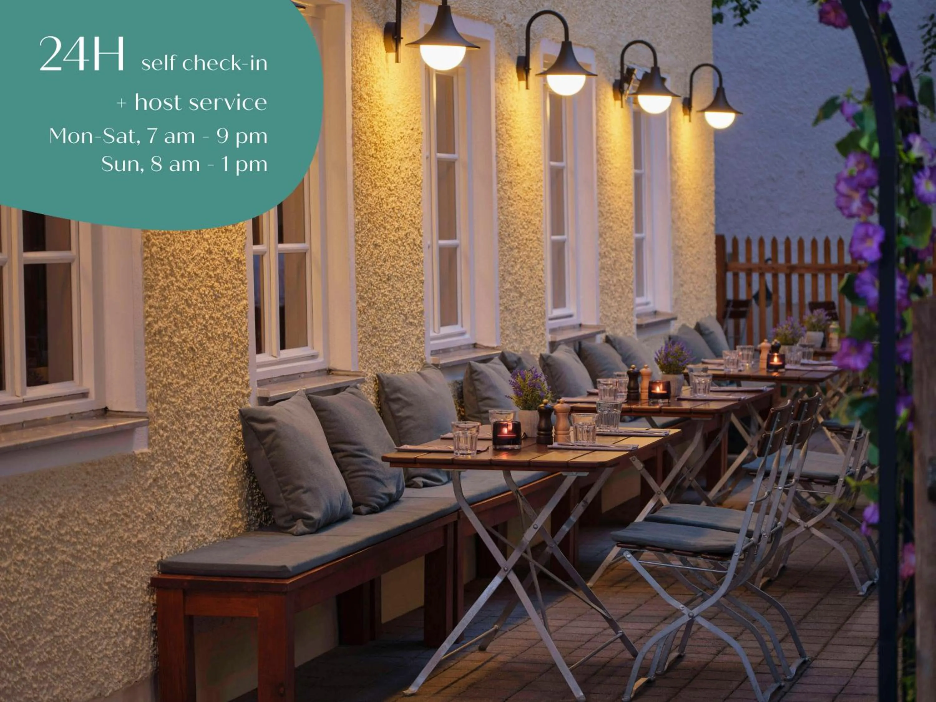 Property building in Classik Hotel Martinshof, Messe München