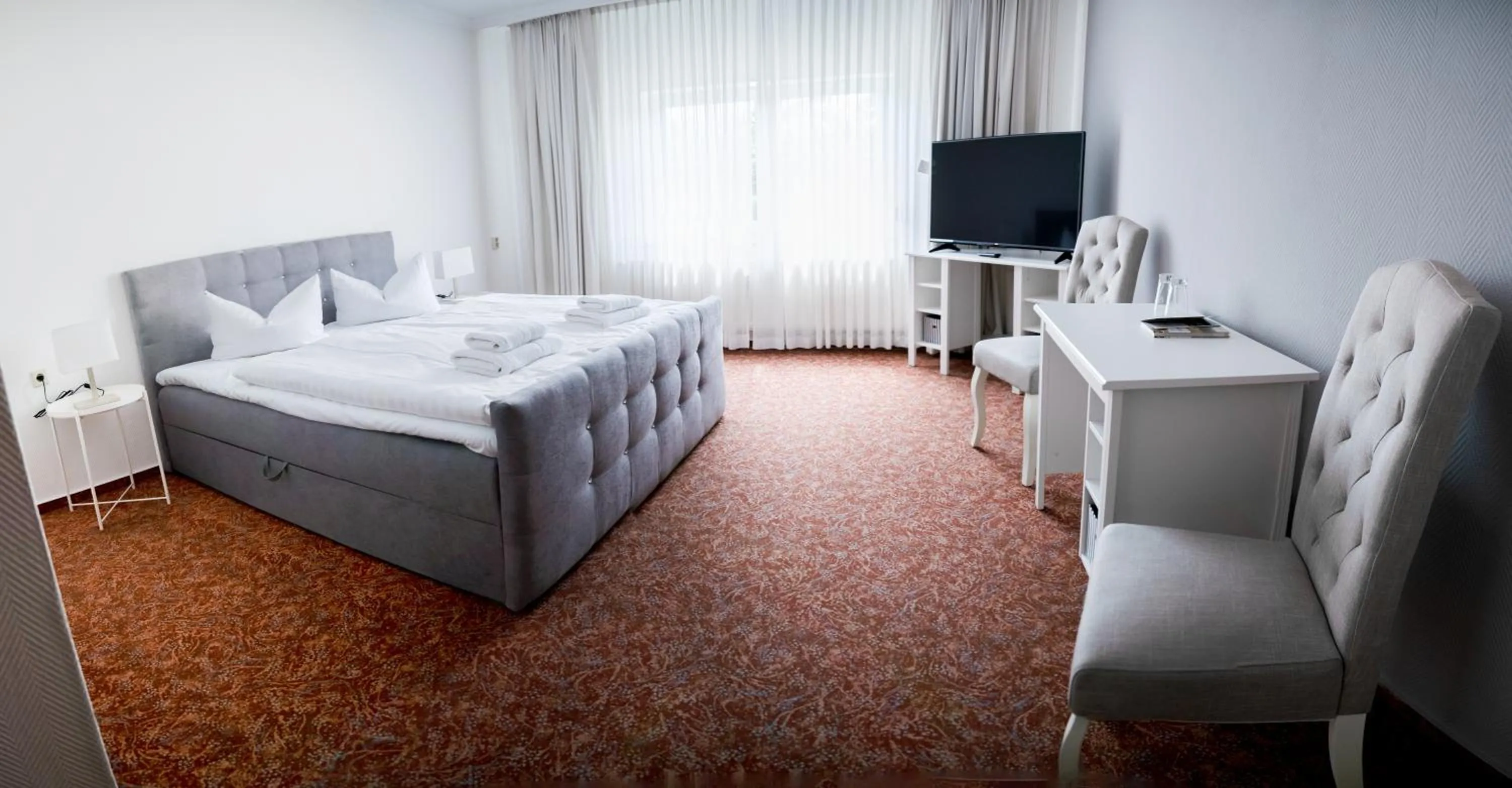 Bed in Hotel am Uckersee