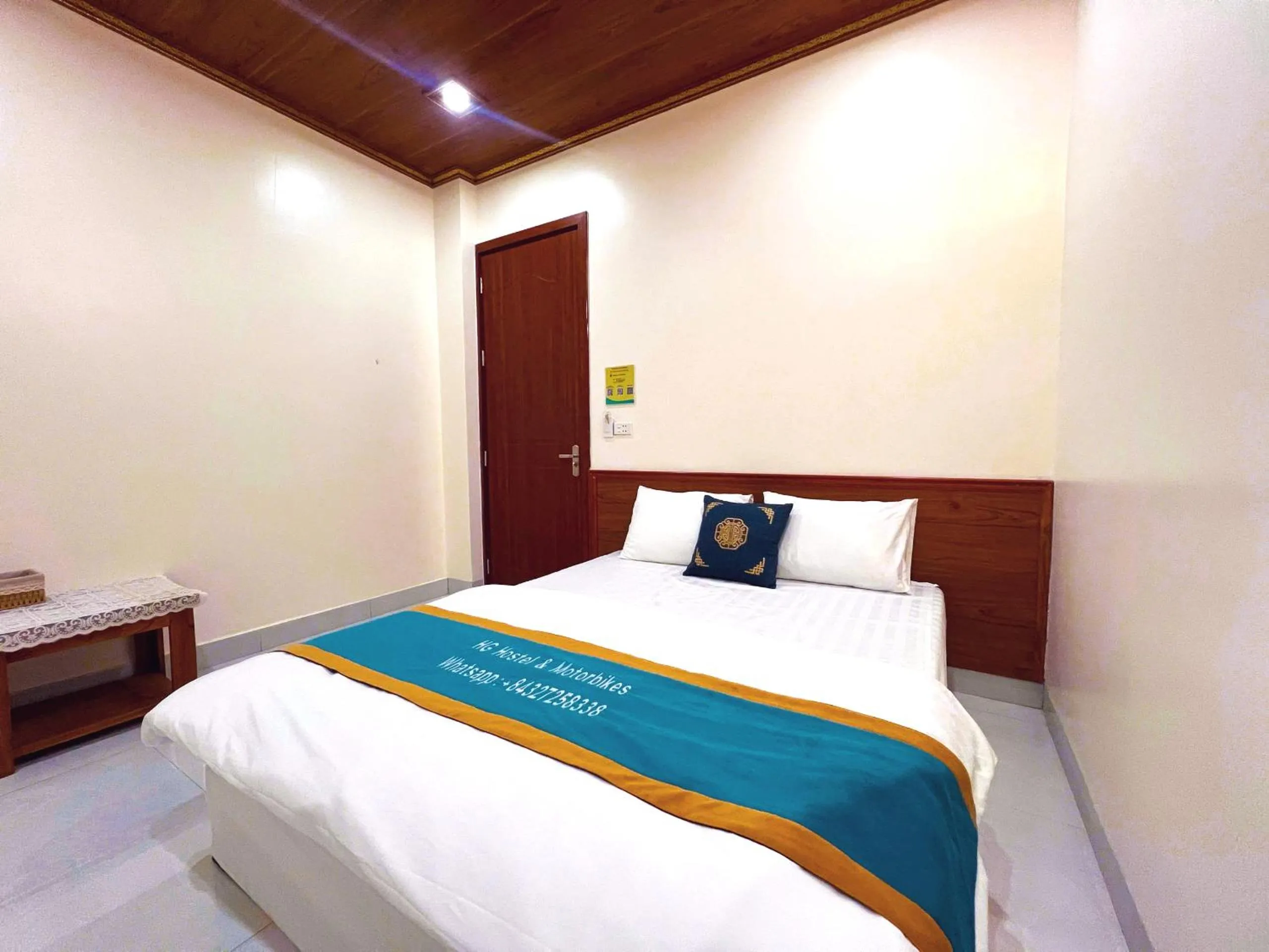 Bed in HG Hostel provide Tours & Motorbikes