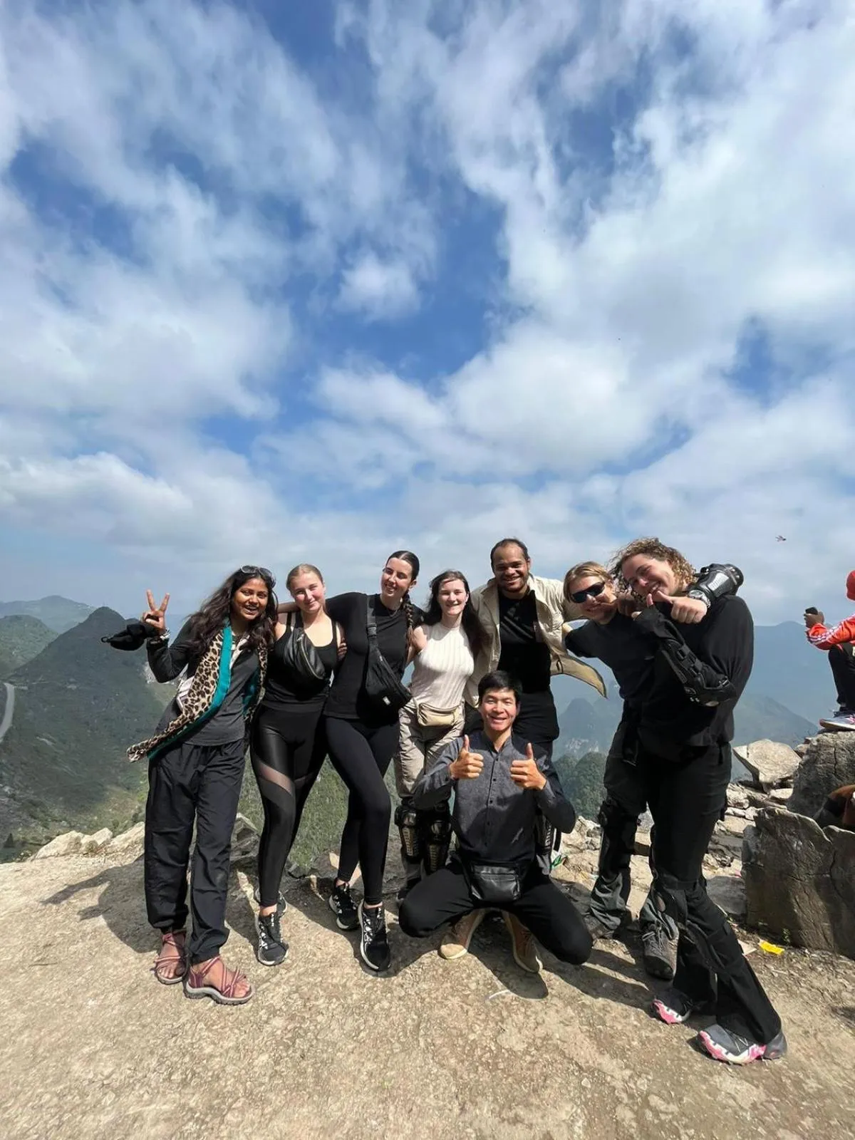 Mountain view in HG Hostel provide Tours & Motorbikes