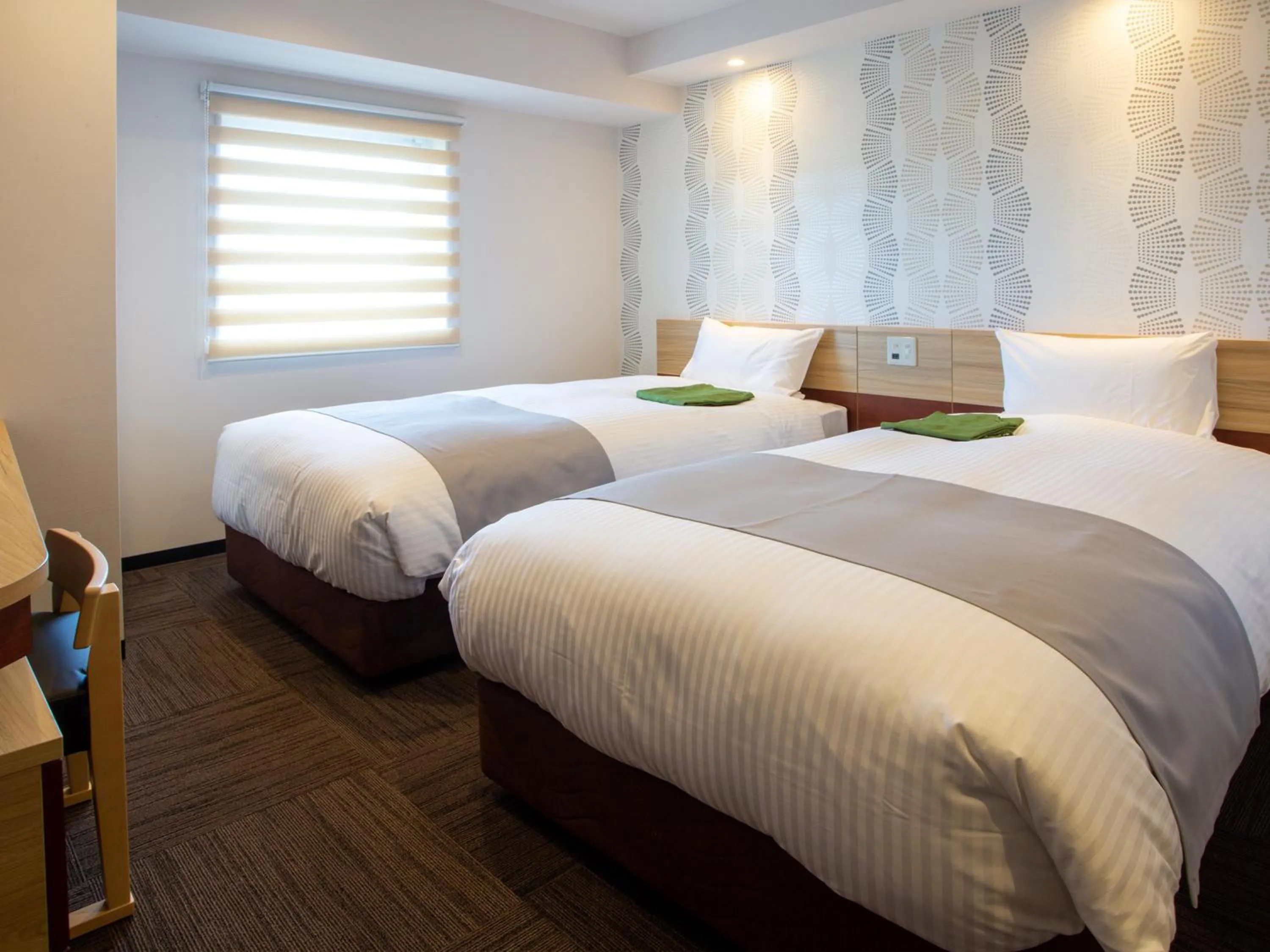 Photo of the whole room, Bed in Kuretake Inn Premium Fukuroi Ekimae