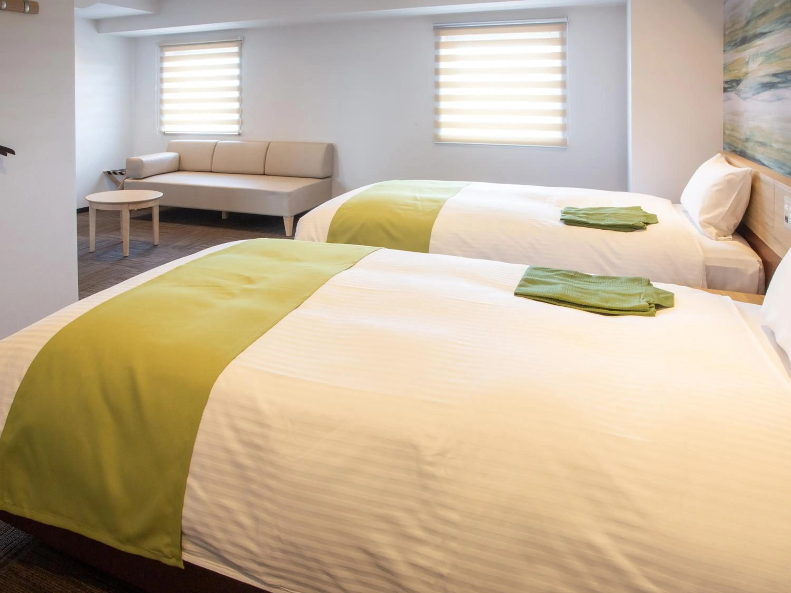 Photo of the whole room, Bed in Kuretake Inn Premium Fukuroi Ekimae