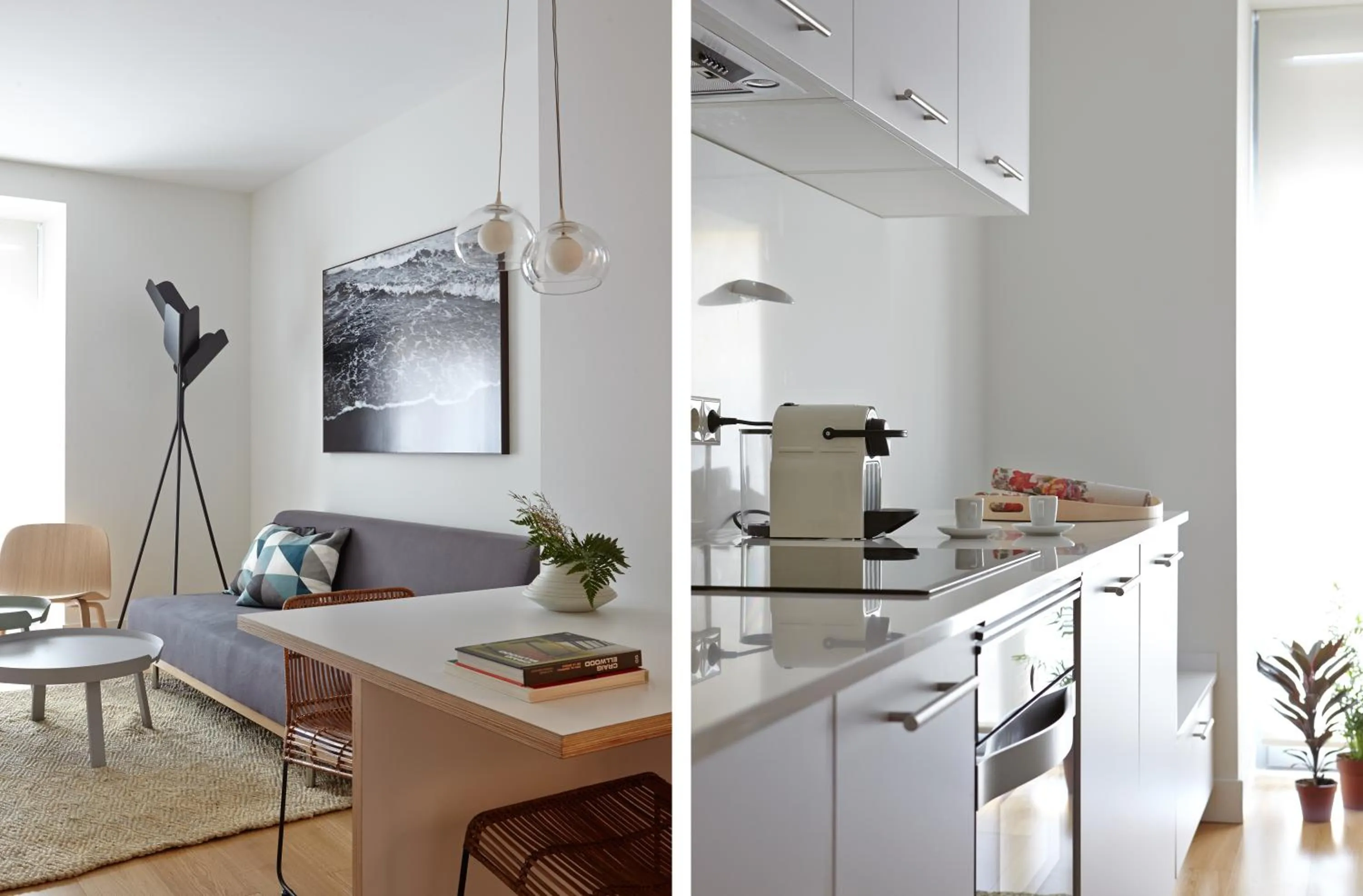 Kitchen or kitchenette in 60 Balconies Art