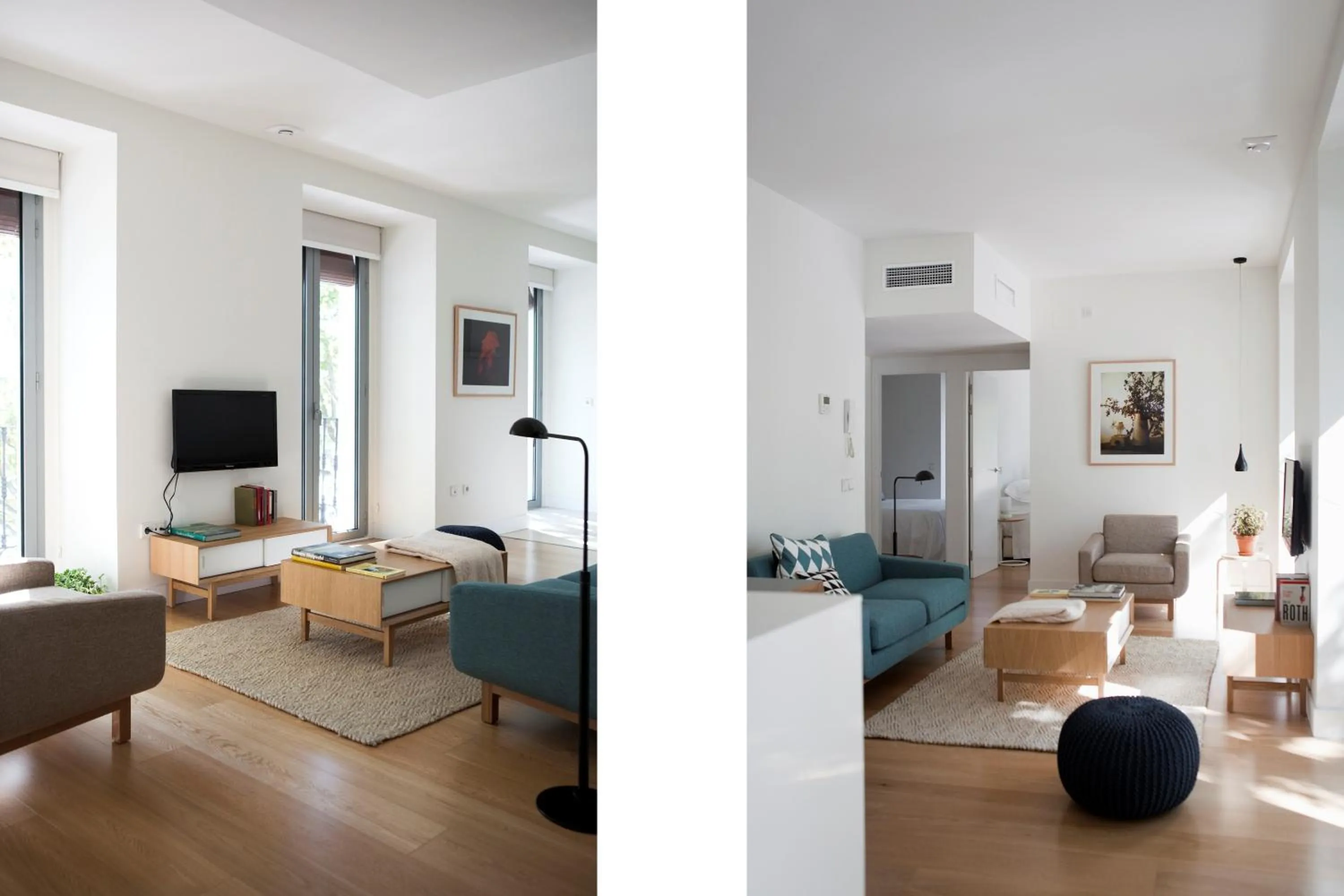 Living room in 60 Balconies Art