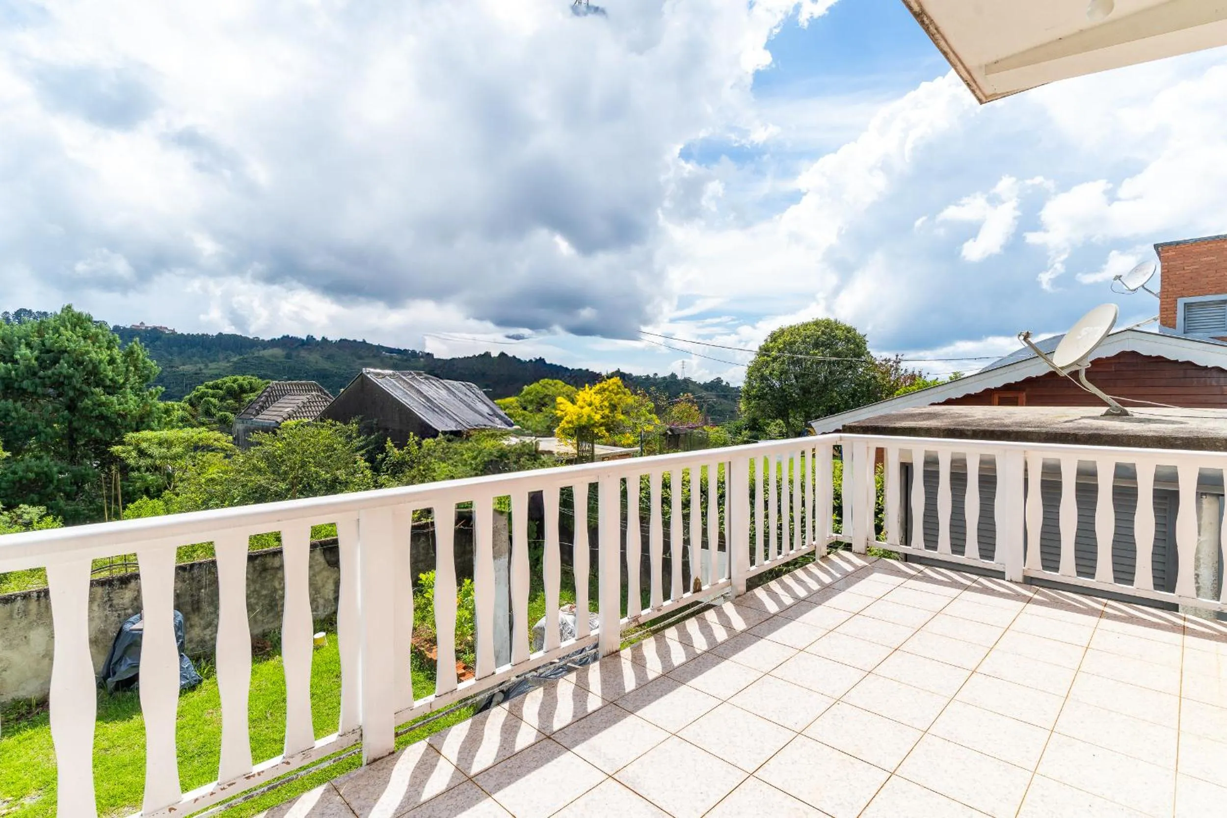 Balcony/Terrace in Pousada Recanto Sião