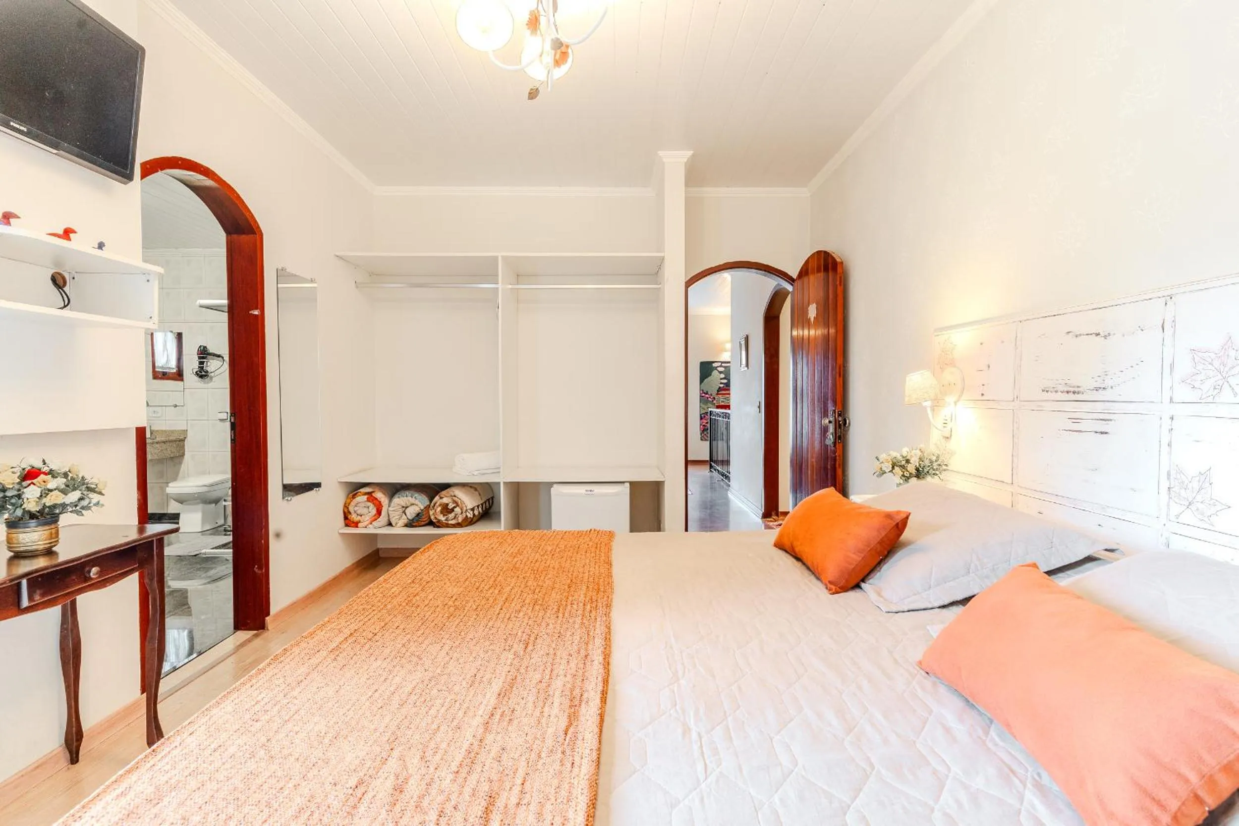 Bedroom, Bed in Pousada Recanto Sião