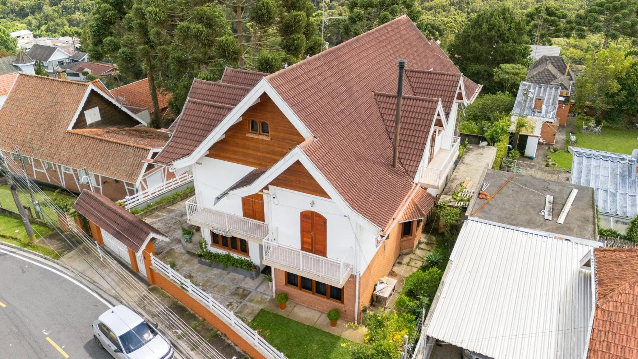 Facade/entrance in Pousada Recanto Sião