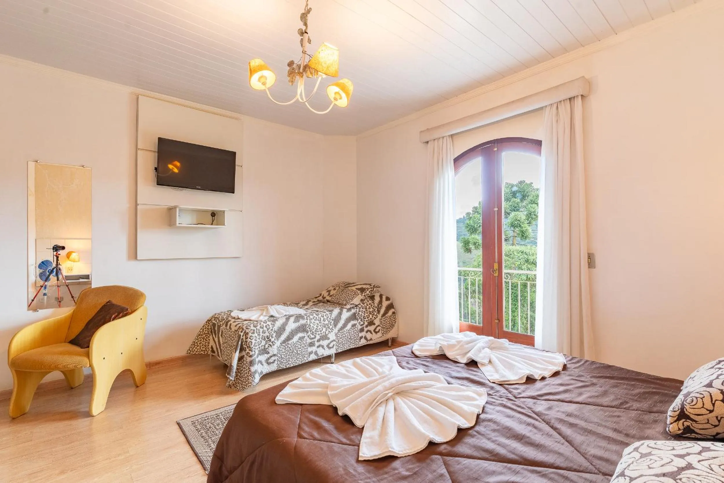 Bedroom, Bed in Pousada Recanto Sião