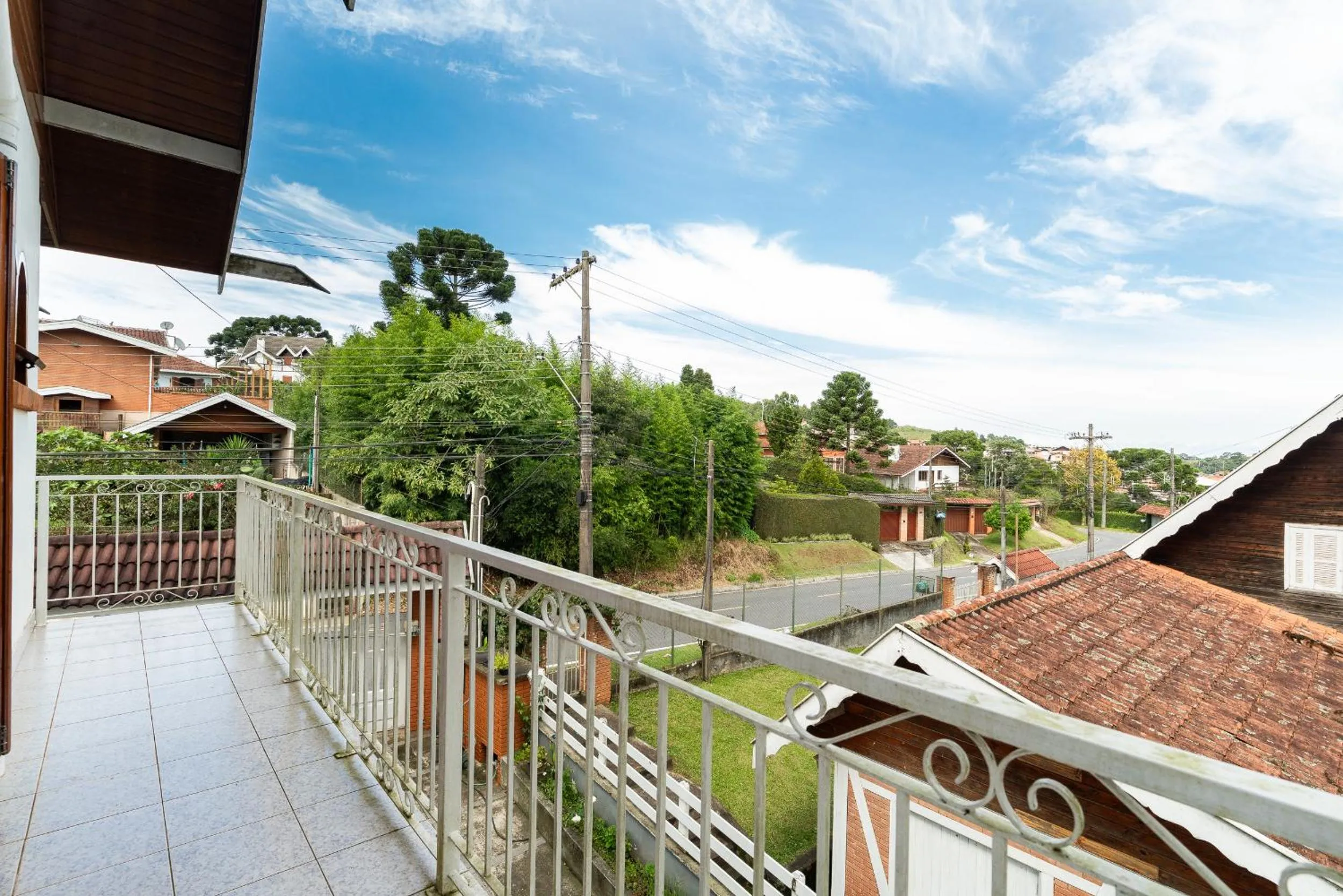 Balcony/Terrace in Pousada Recanto Sião
