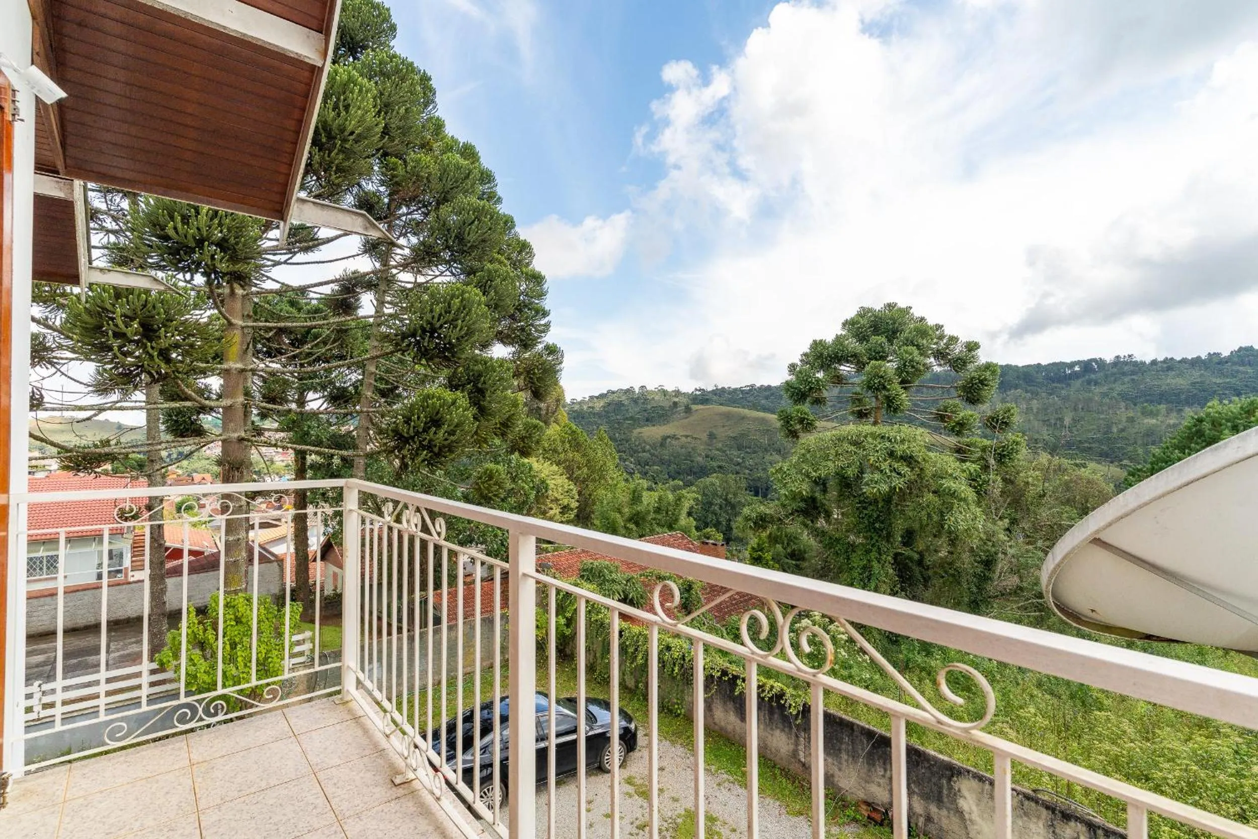 Balcony/Terrace in Pousada Recanto Sião