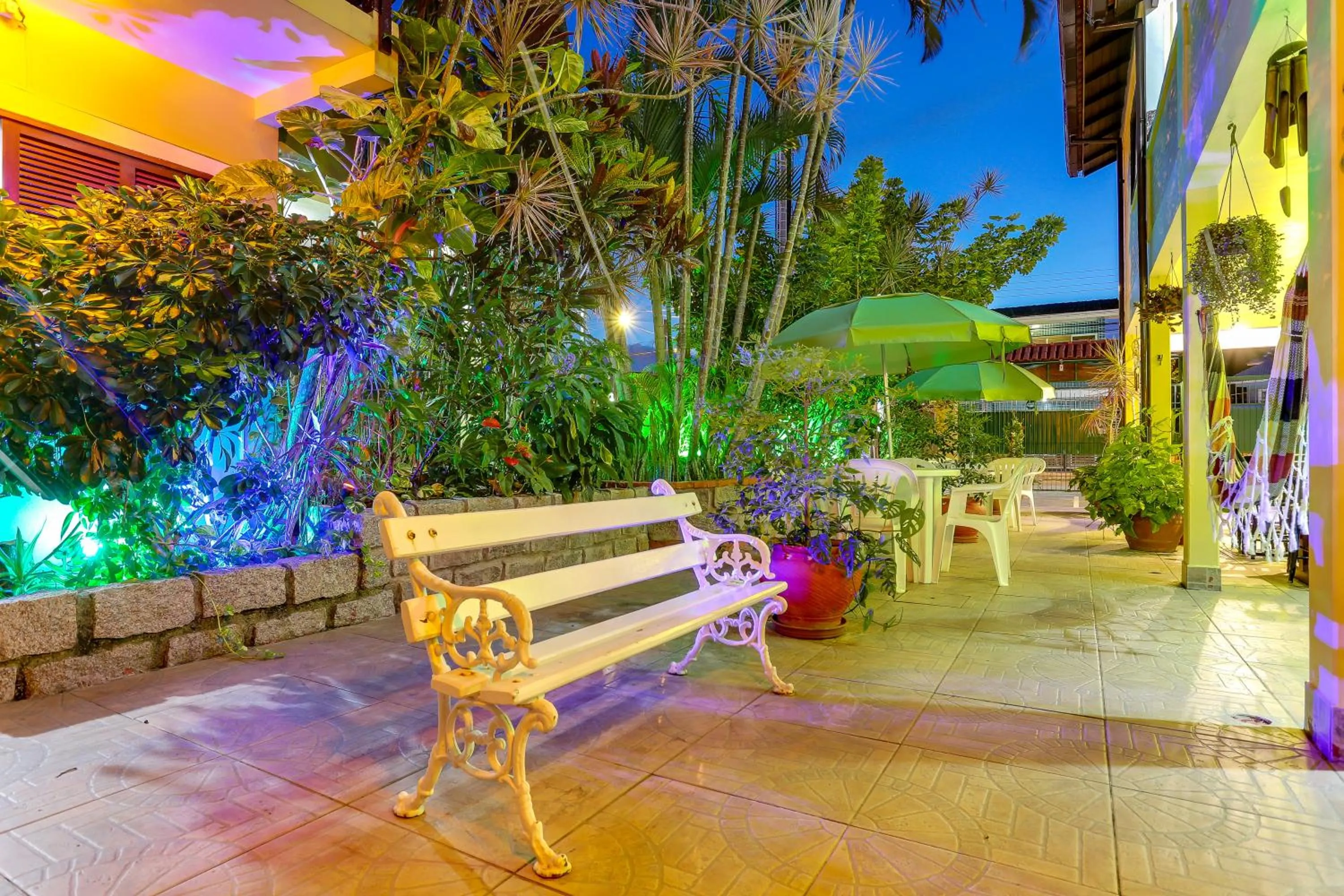 Patio in Lemuria Apart Hotel