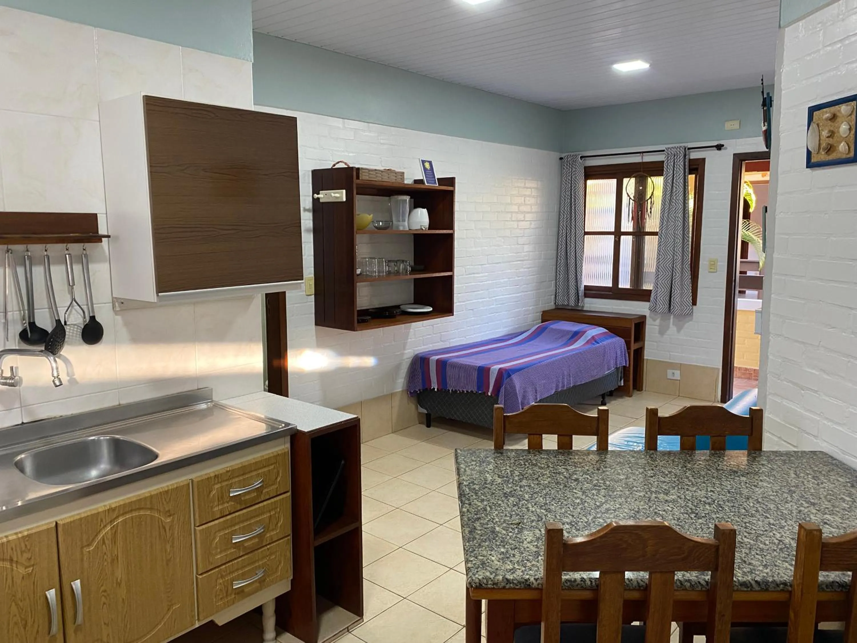 Kitchen or kitchenette in Lemuria Apart Hotel