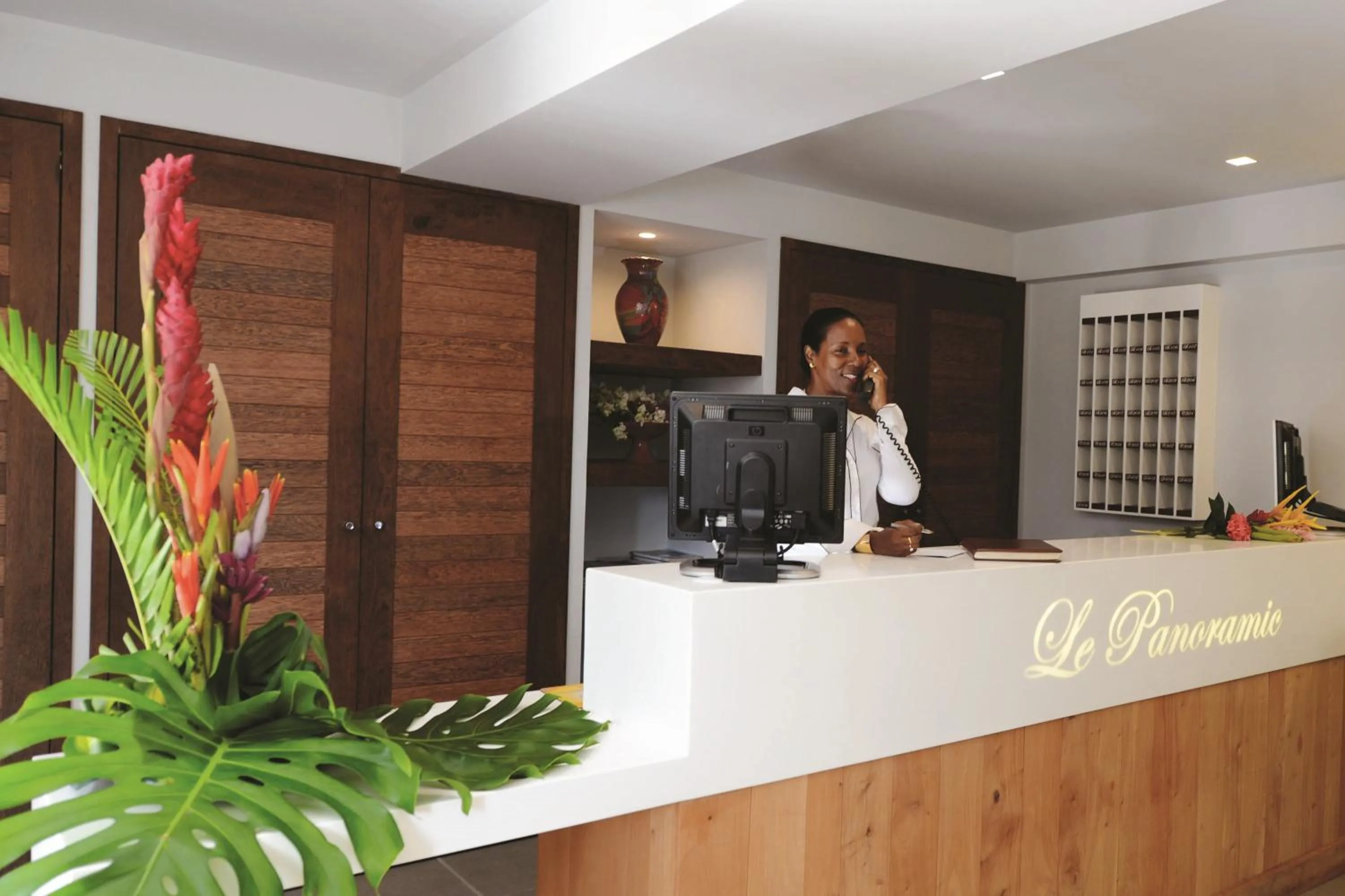 Lobby or reception in Le Panoramic