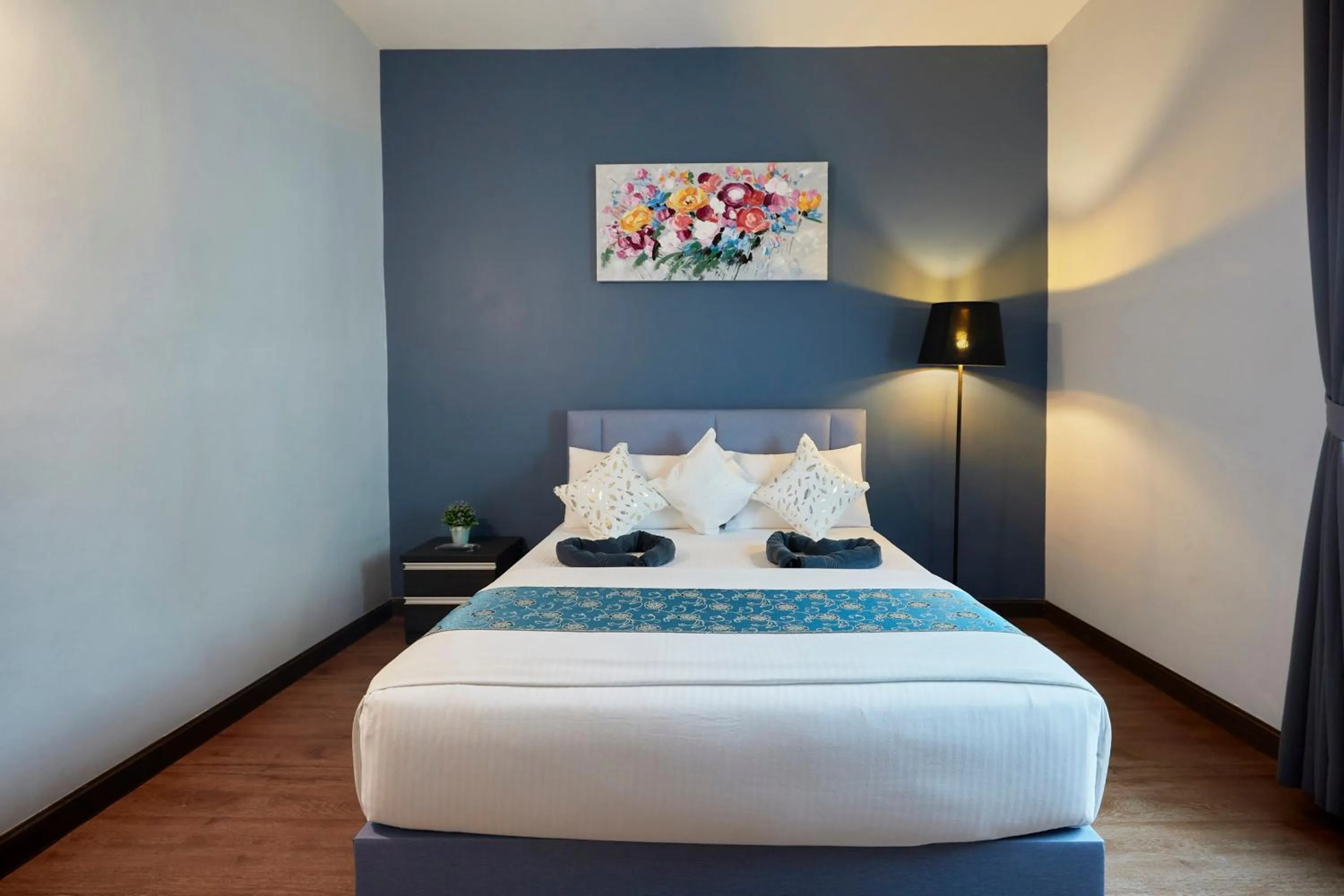 Bed in D' Qamar Guesthouse