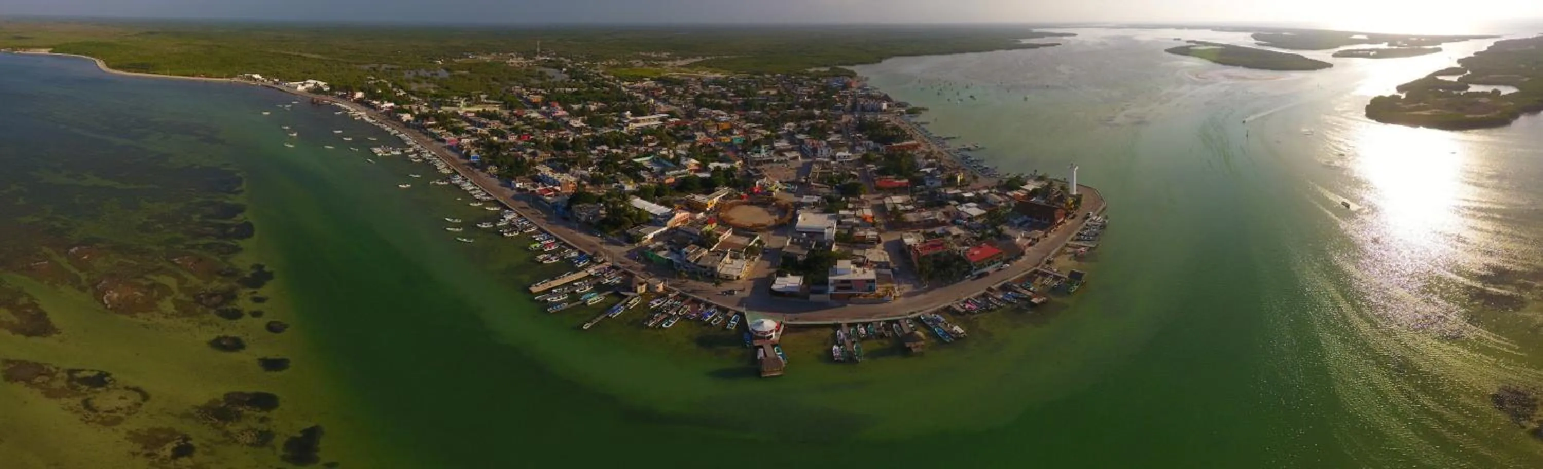 Bird's eye view in Yuum Ha Boutique Hotel