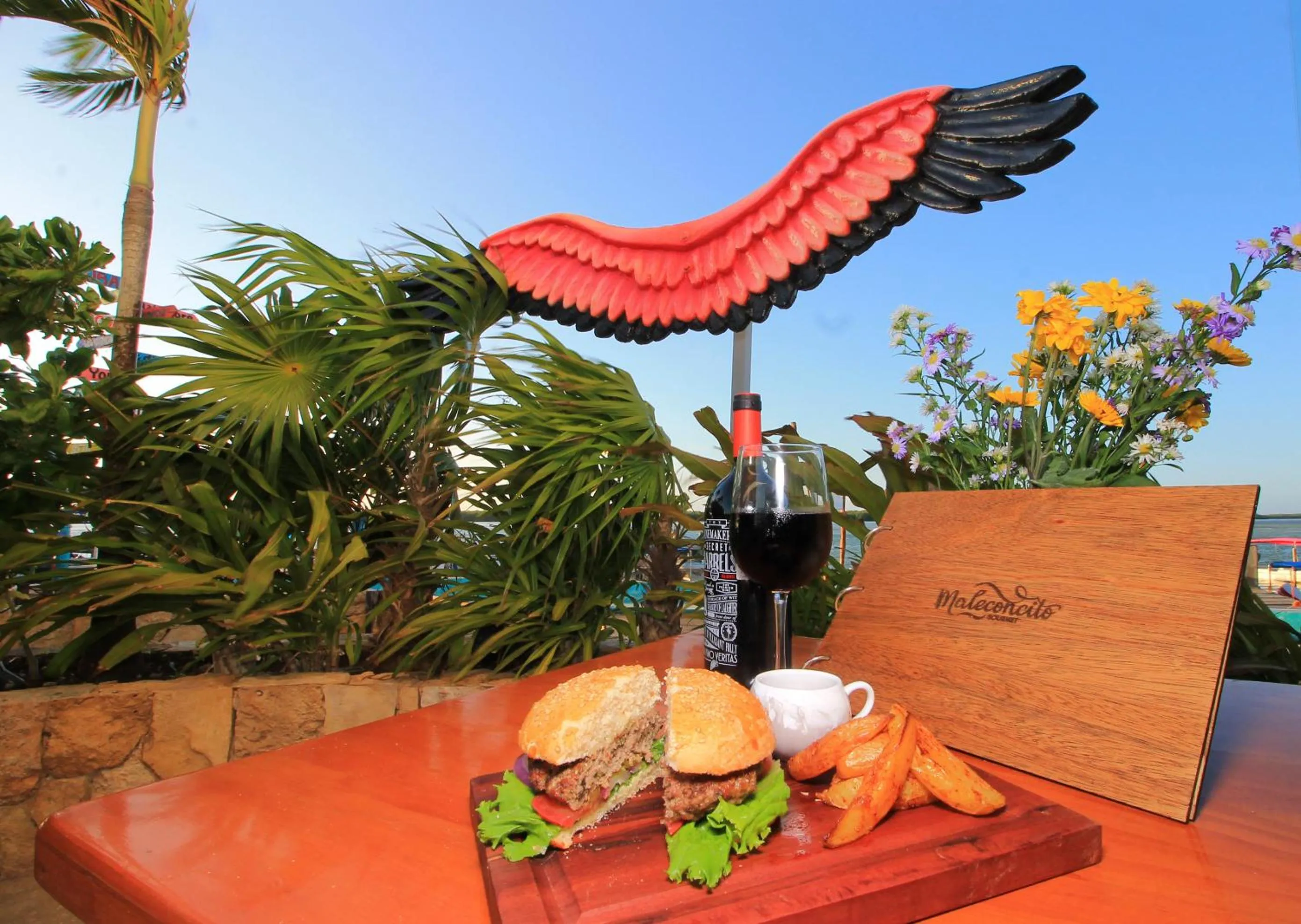 Garden in Yuum Ha Boutique Hotel