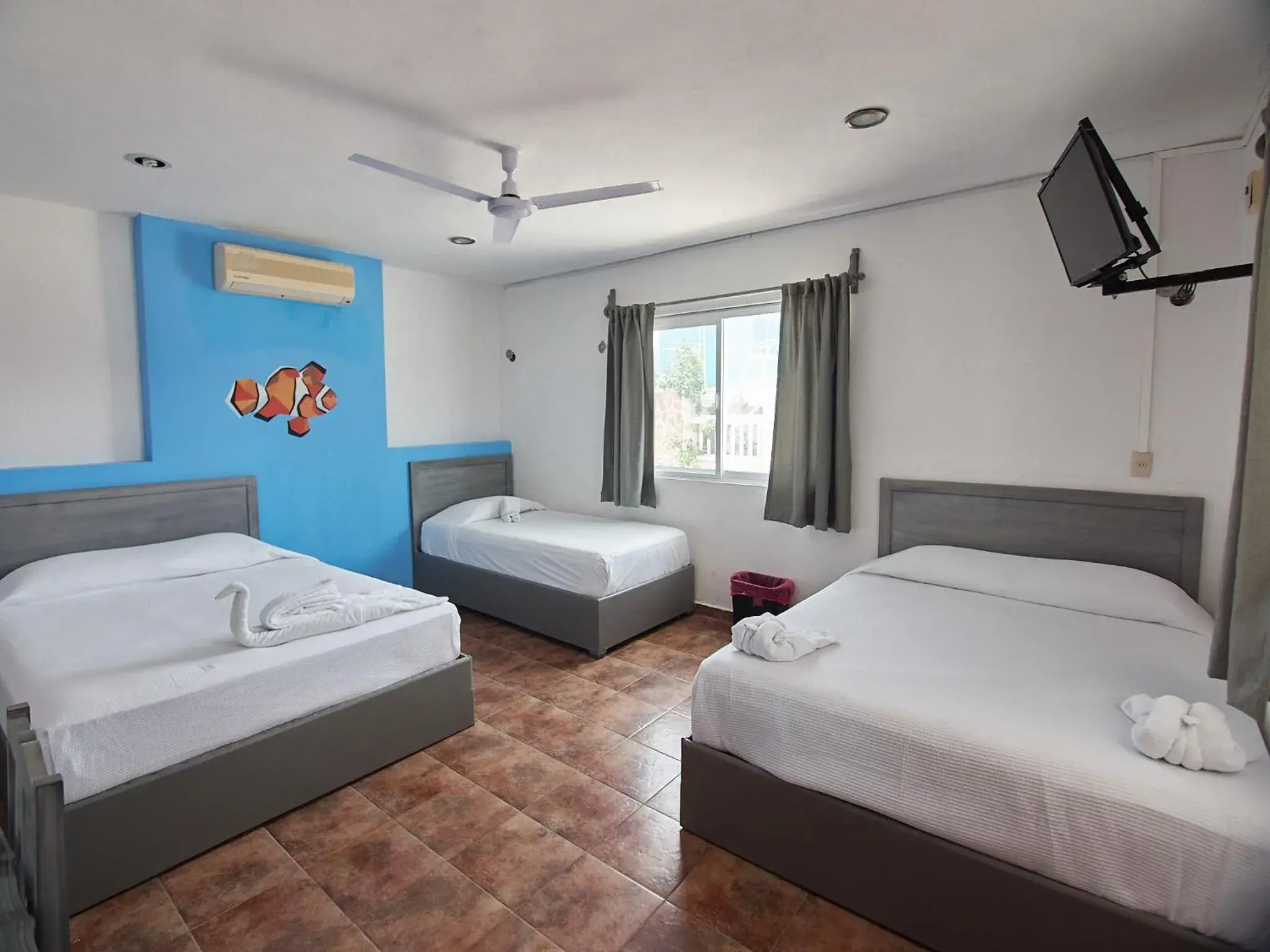 Quadruple Room in Hotel Tabasco Rio Quadruple Room in Hotel Tabasco Rio