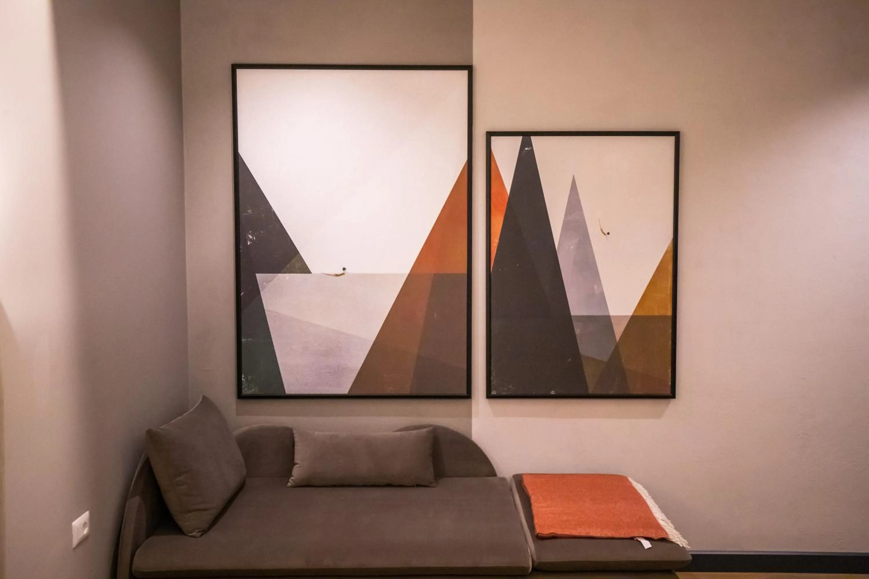 Seating area in Allure Boutique Hotel