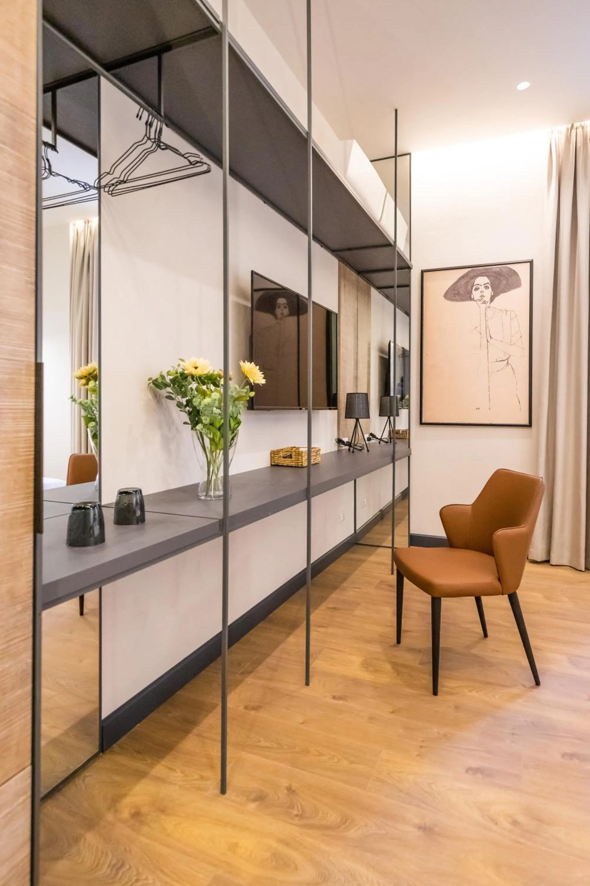 Seating area in Allure Boutique Hotel