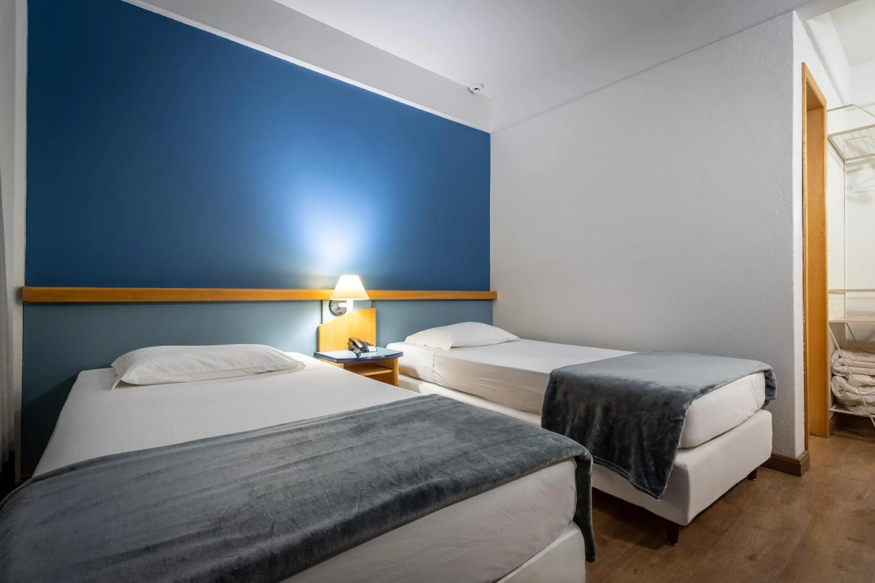 Bed in Brivali Hotel Centro