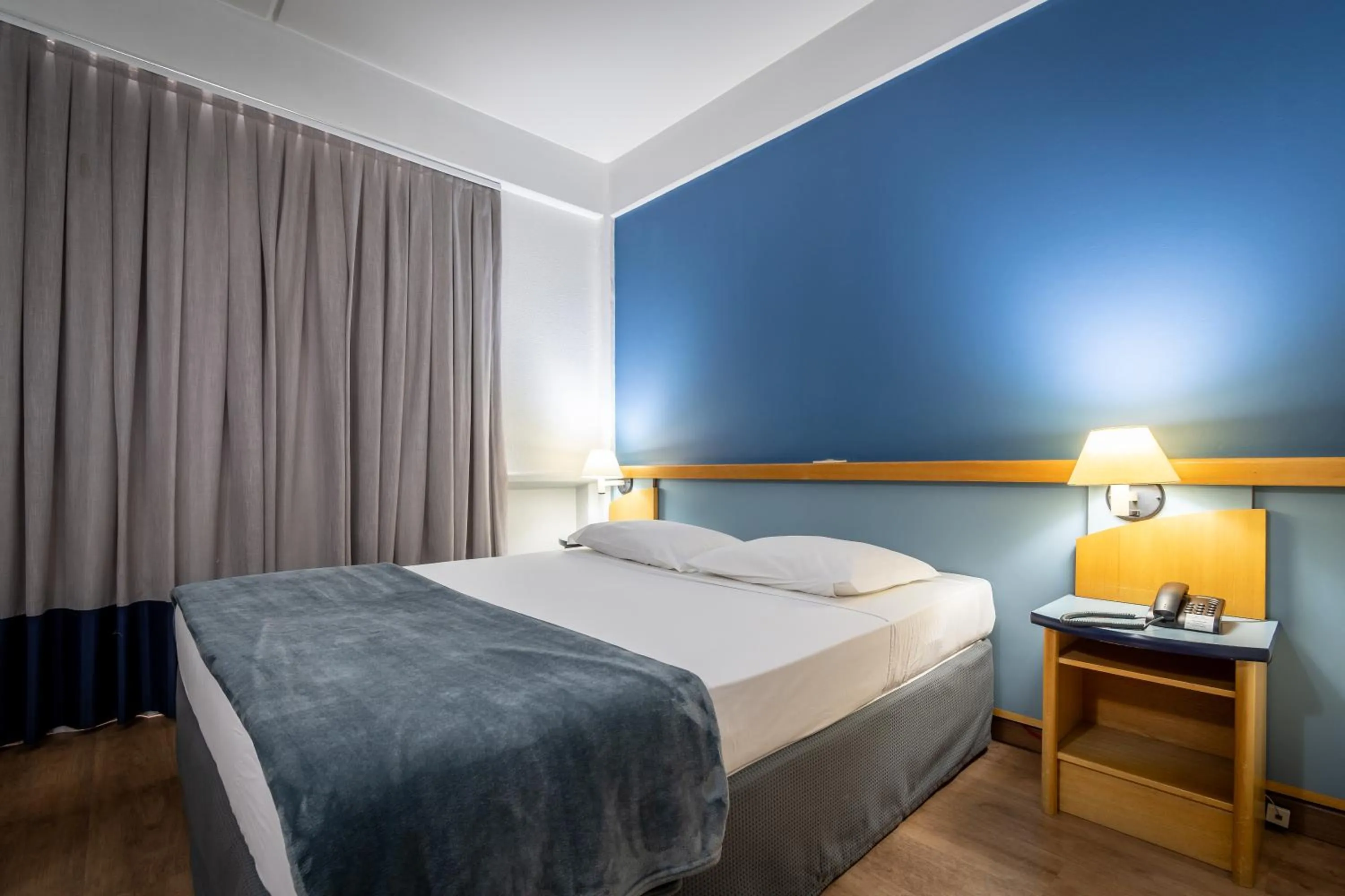 Bed in Brivali Hotel Centro