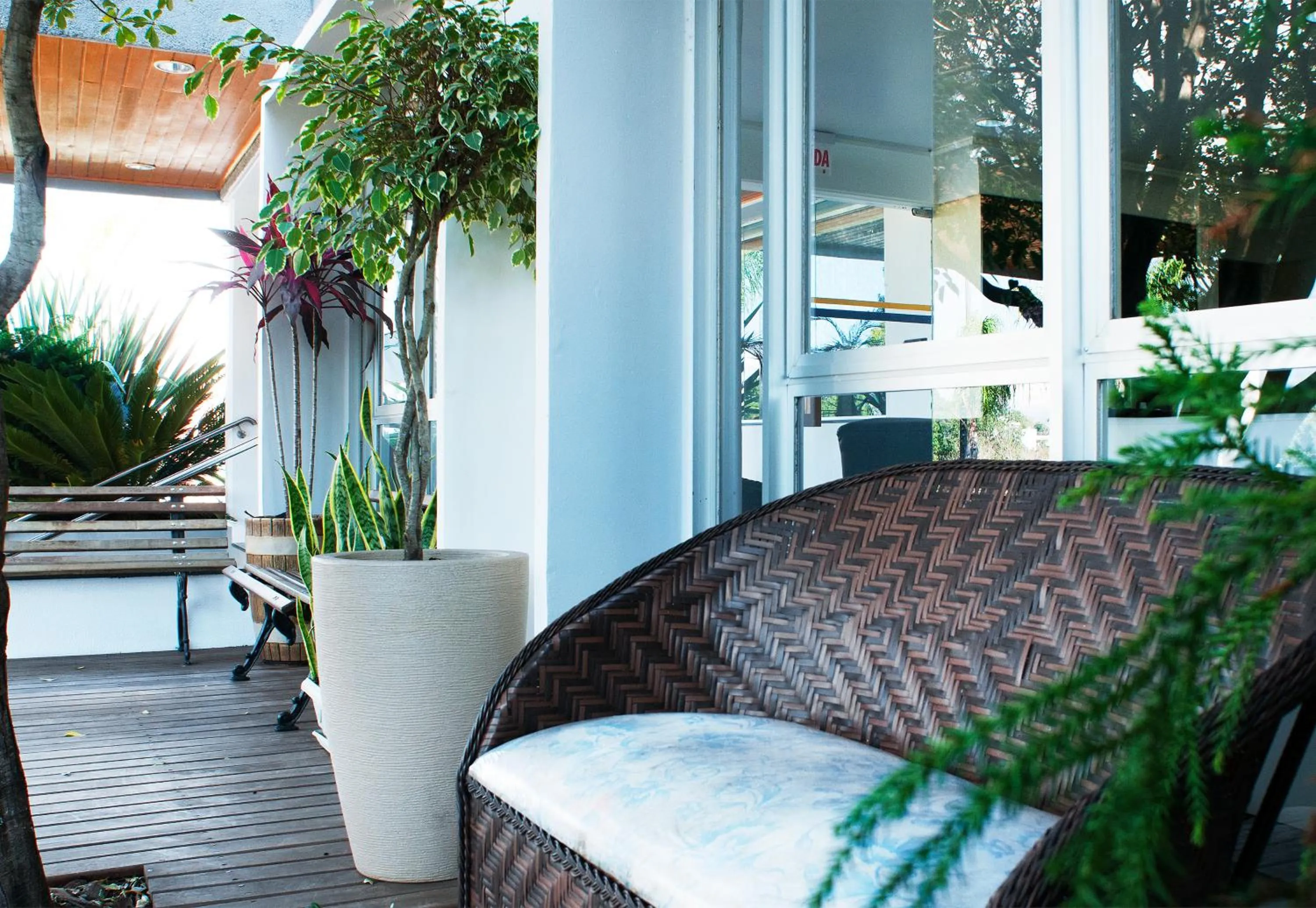 Patio in Brivali Hotel Centro