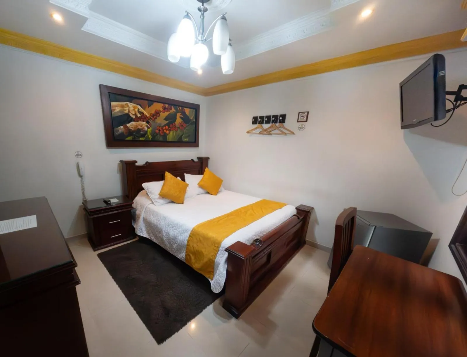 Bedroom, Bed in Hotel Aires del Quindío Armenia