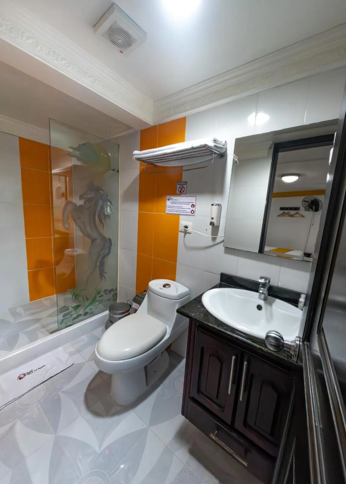 Bathroom in Hotel Aires del Quindío Armenia