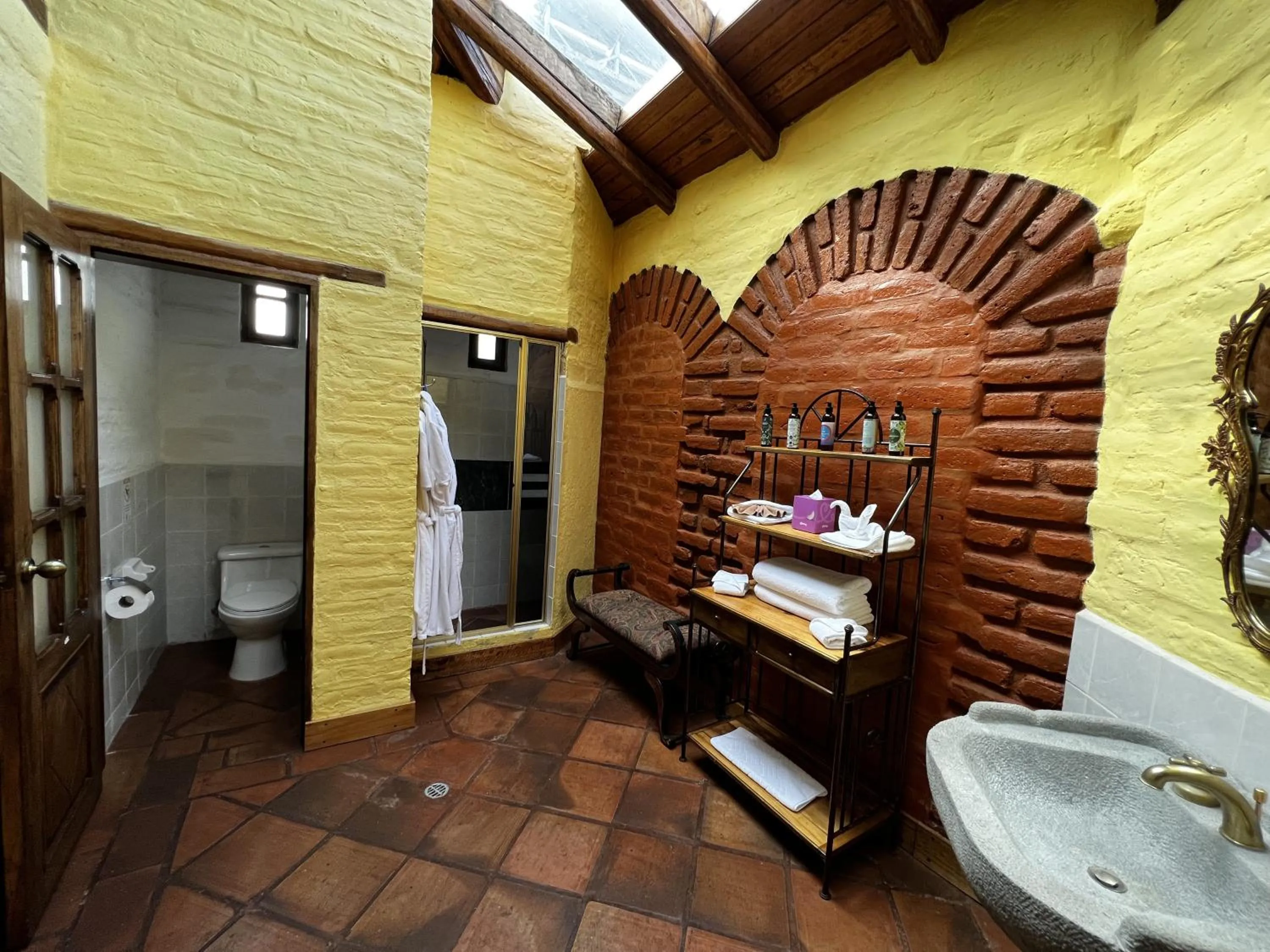 Toilet in Hacienda Jimenita Wildlife Reserve