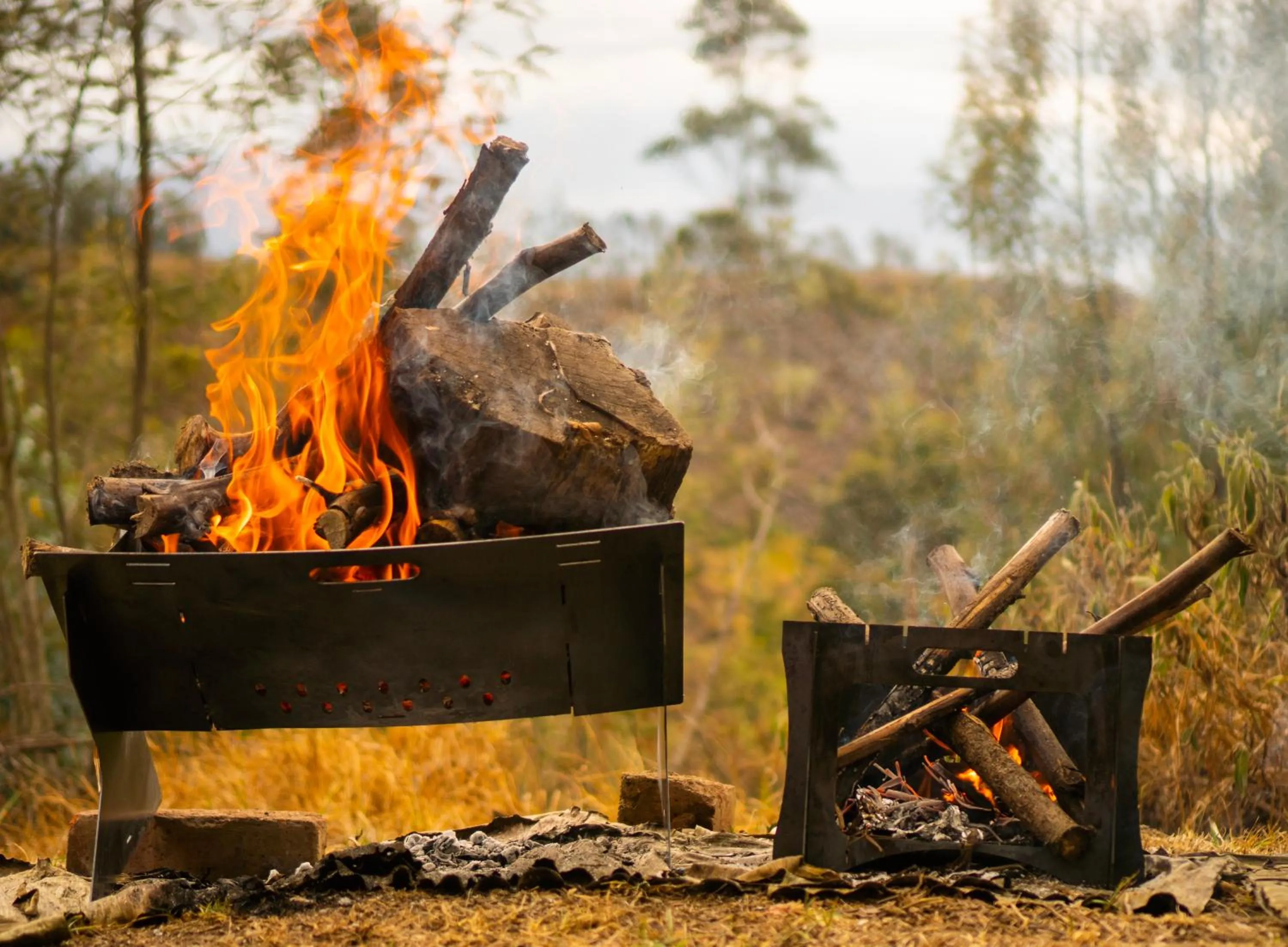 BBQ facilities in Hacienda Jimenita Wildlife Reserve