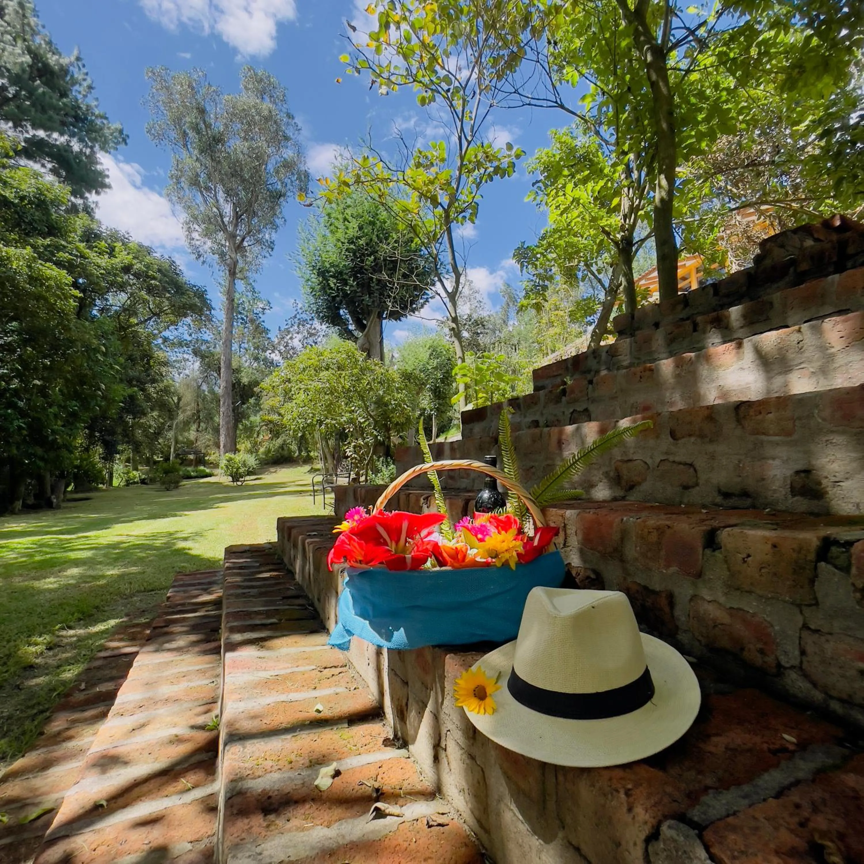 Natural landscape in Hacienda Jimenita Wildlife Reserve